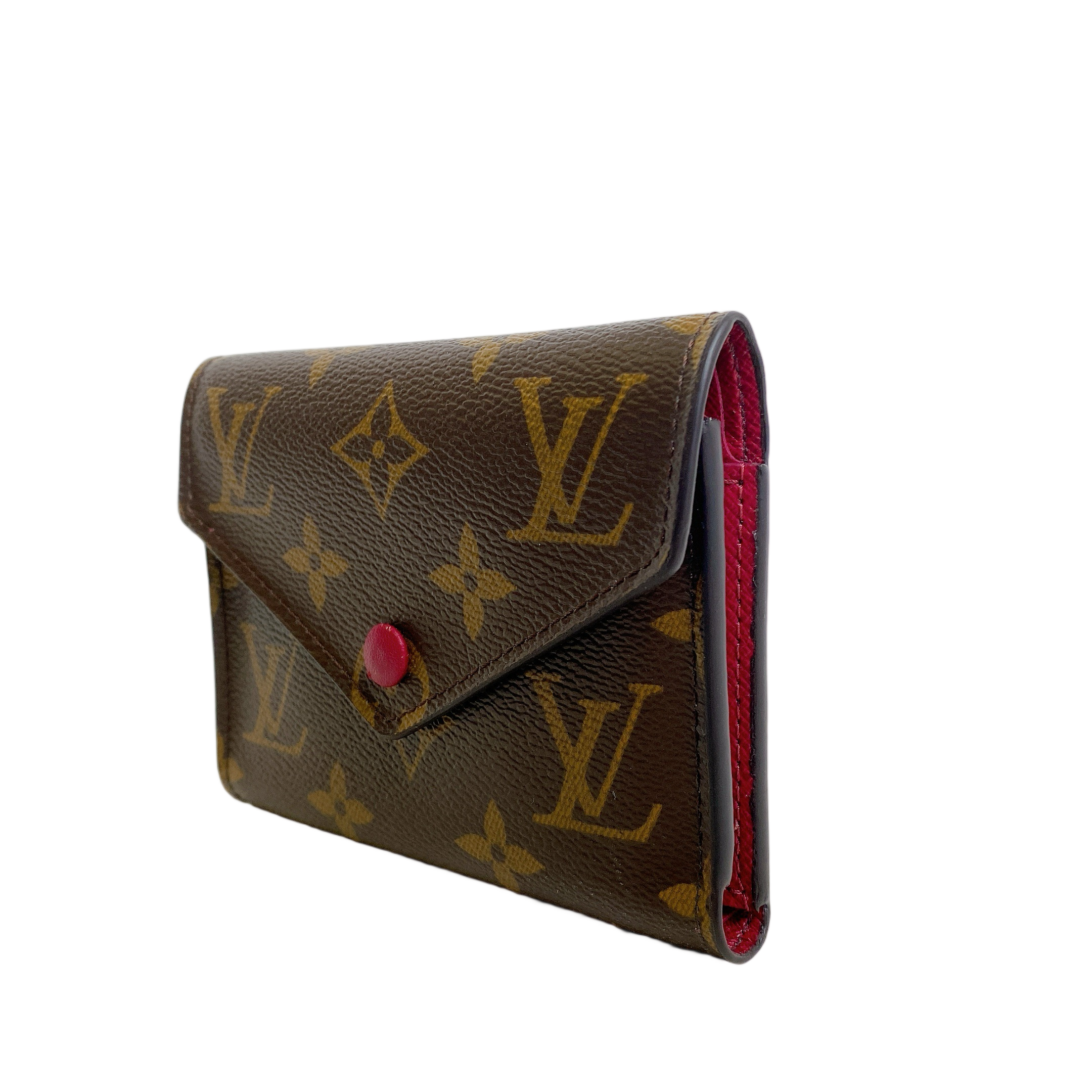 LV VICTORINE WALLET IN FUCHIA