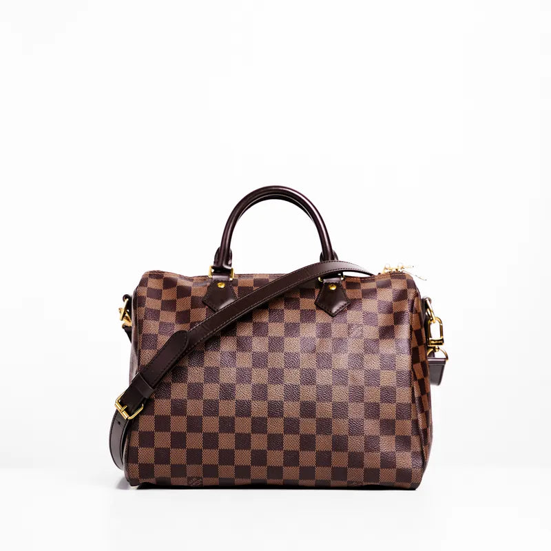 LV Speedy Damier Ebene Bandouliere 30