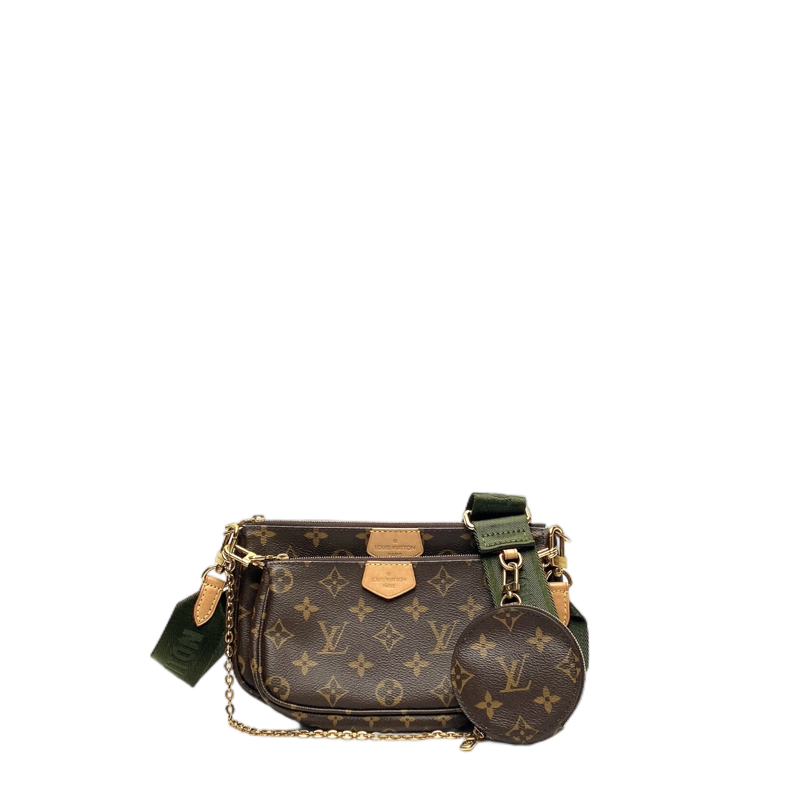 LV MULTI POCHETTE IN KHAKI