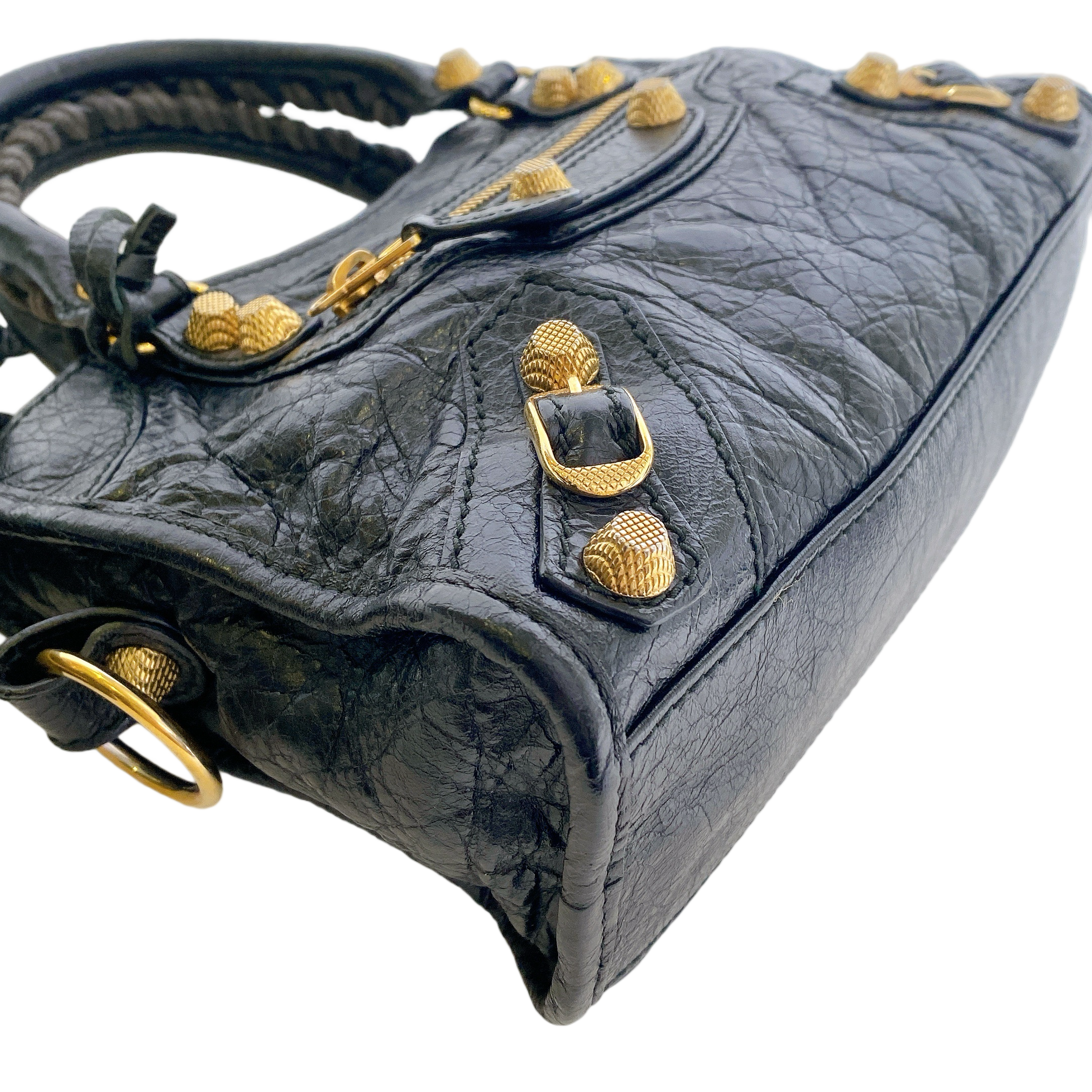 BALENCIAGA CITY MINI IN BLACK