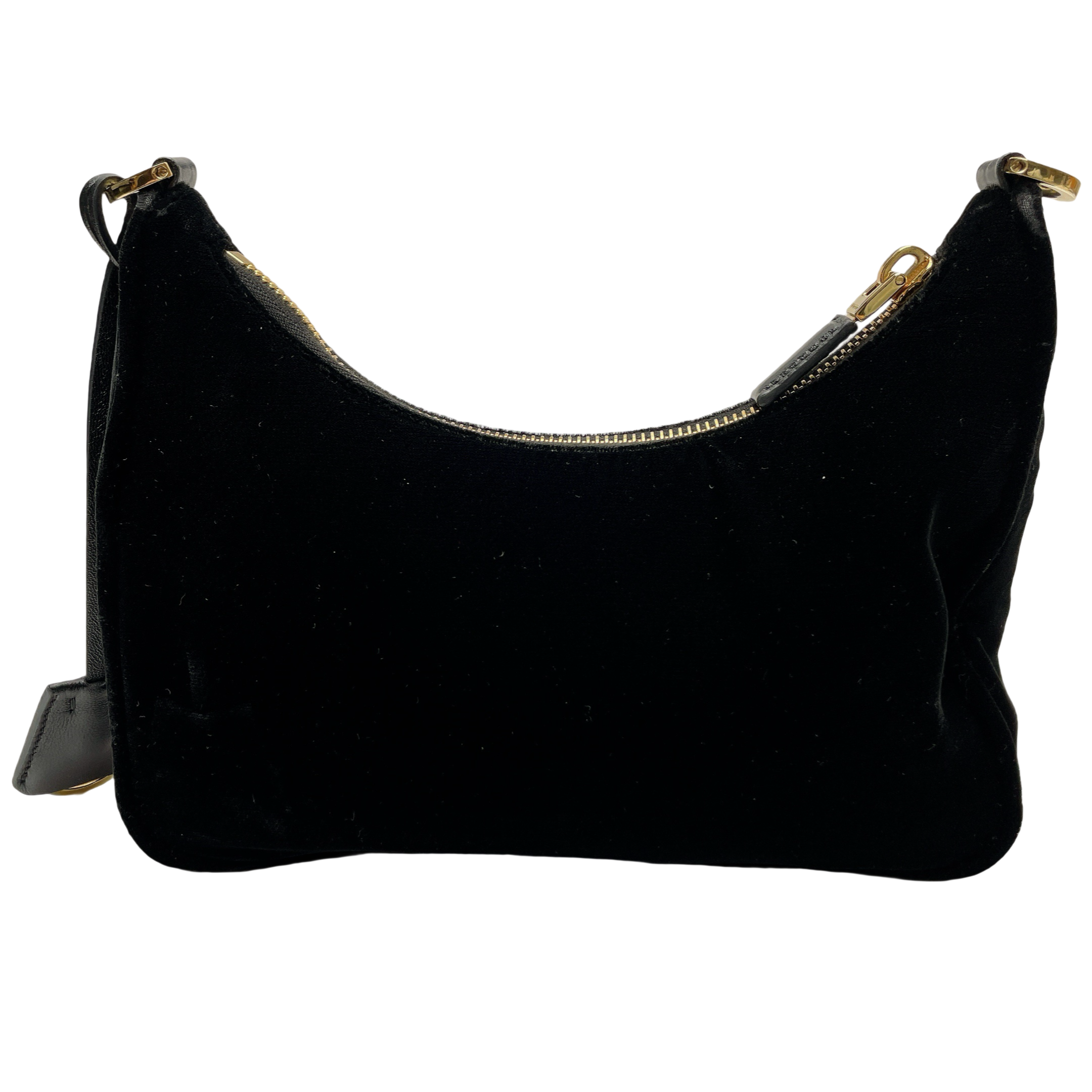 PRADA MINI VELVET SHOULDER BAG