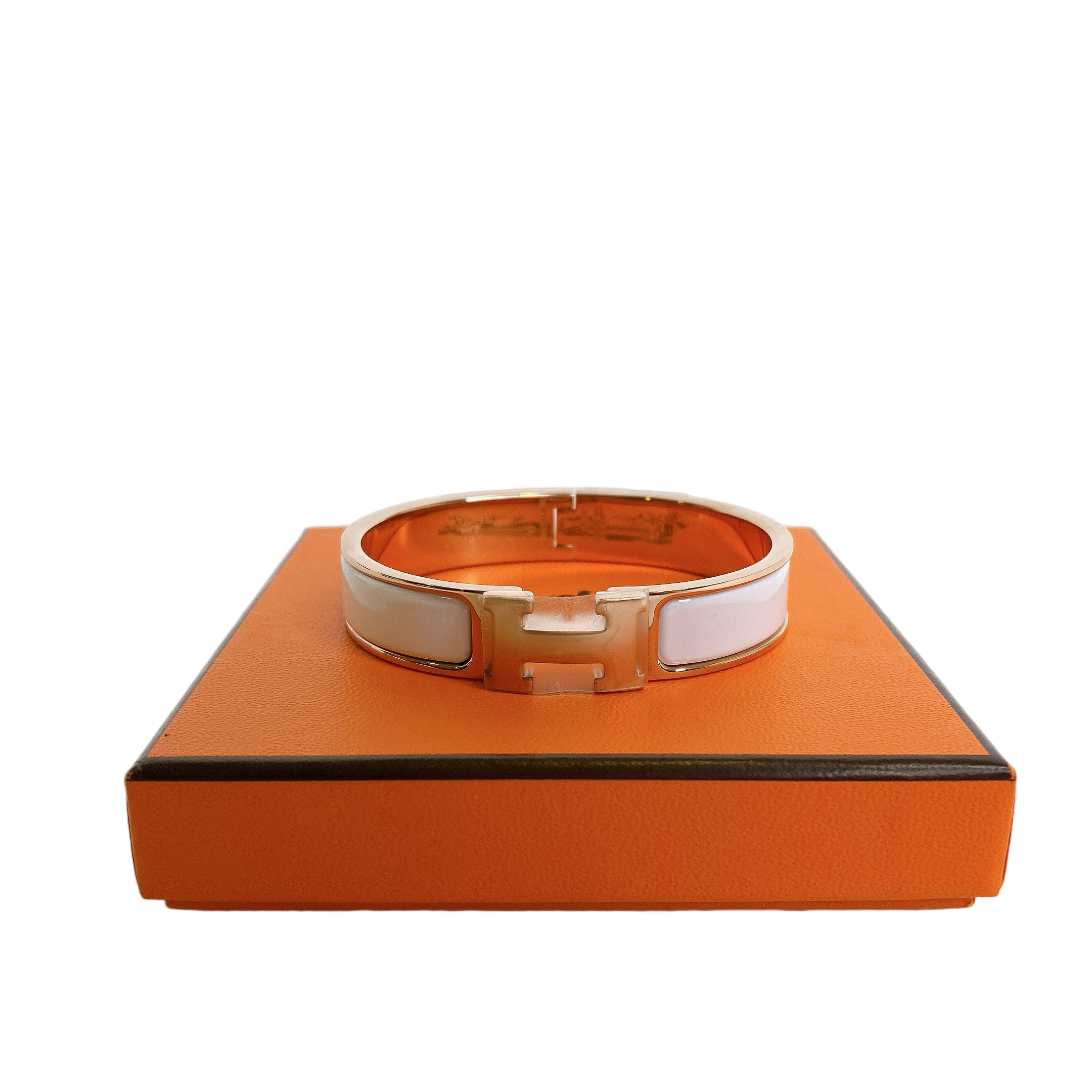 HERMES BRACELET WHITE RHW