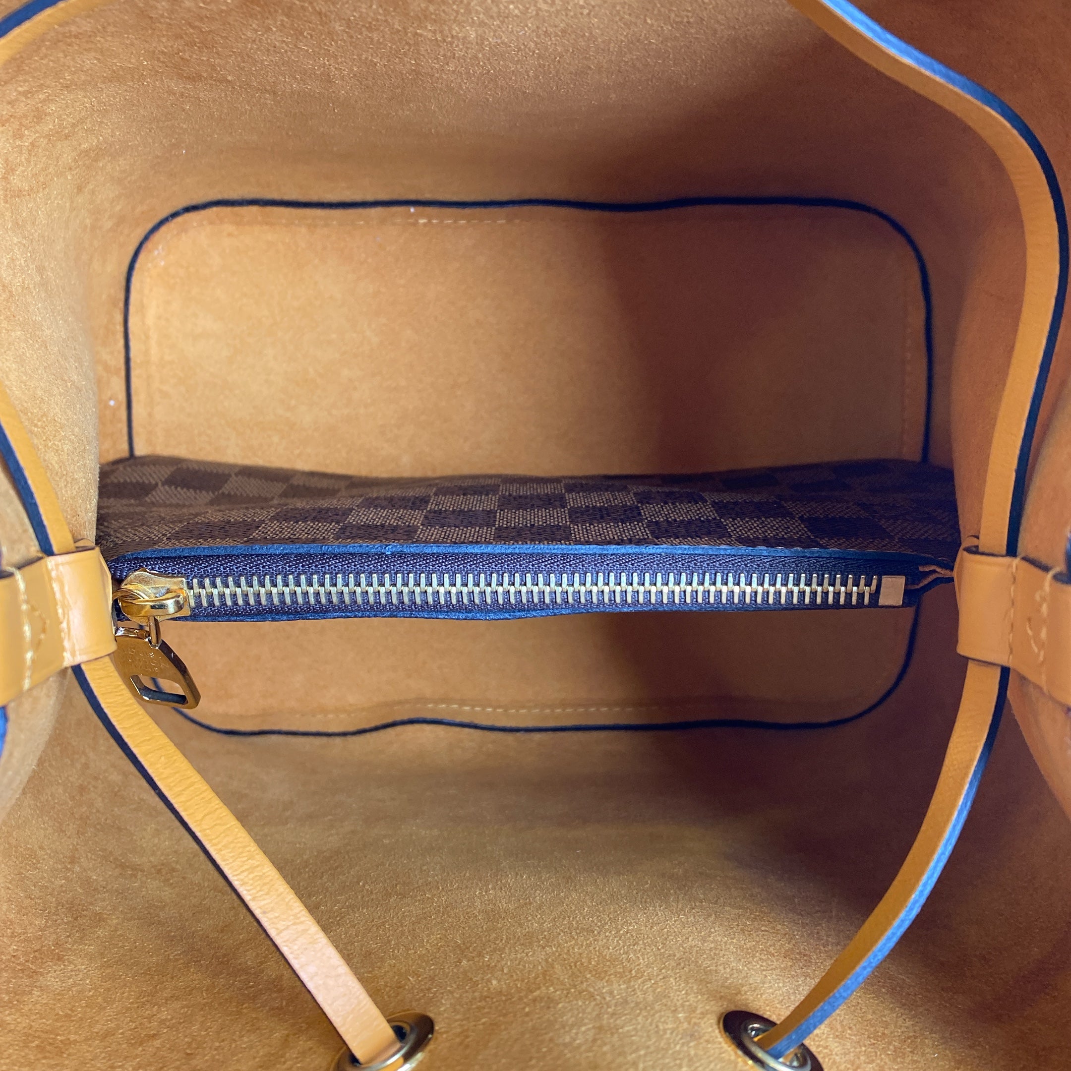 LV NEONOE DAMIER YELLOW