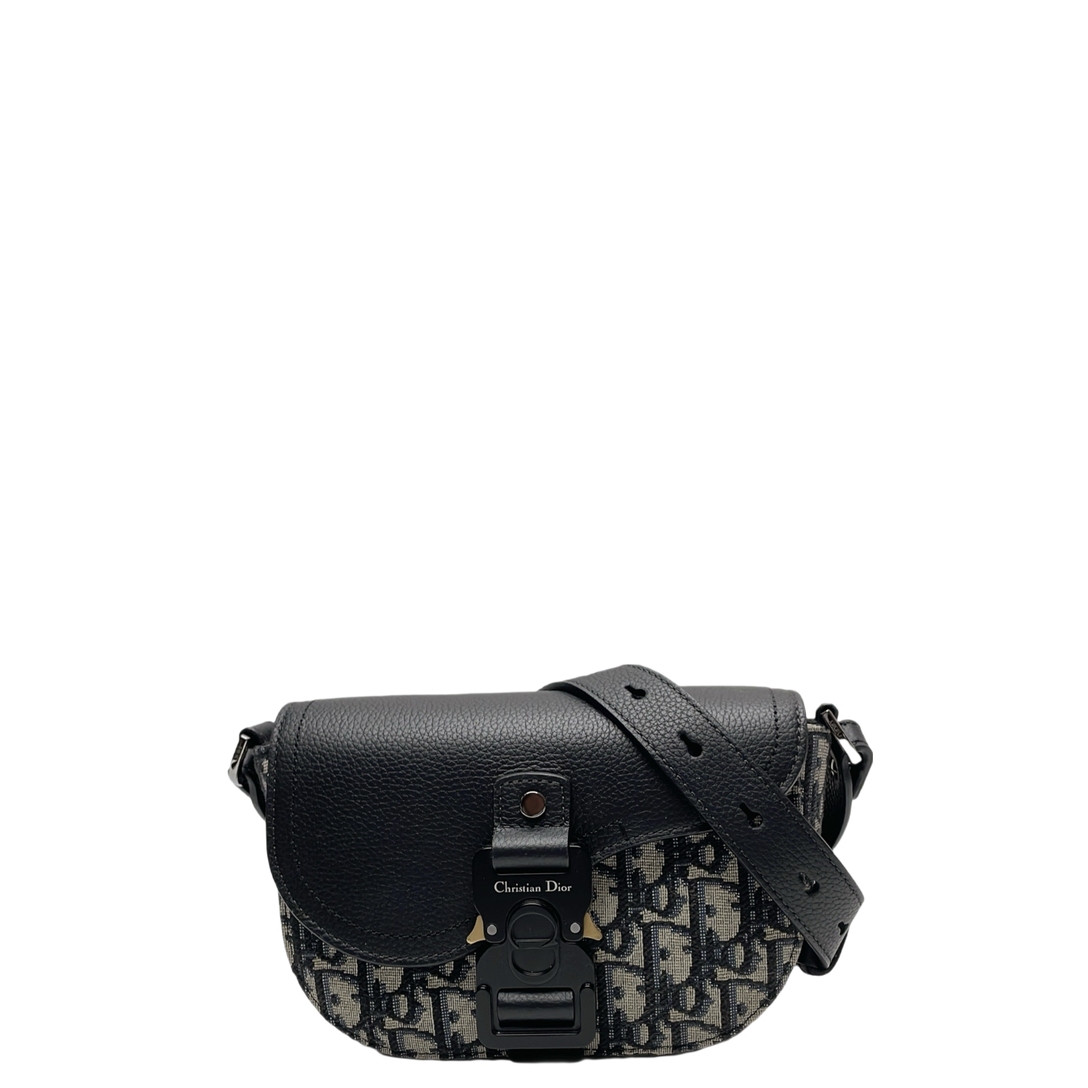 DIOR MINI SADDLE MESSENGER BAG WITH FLAP