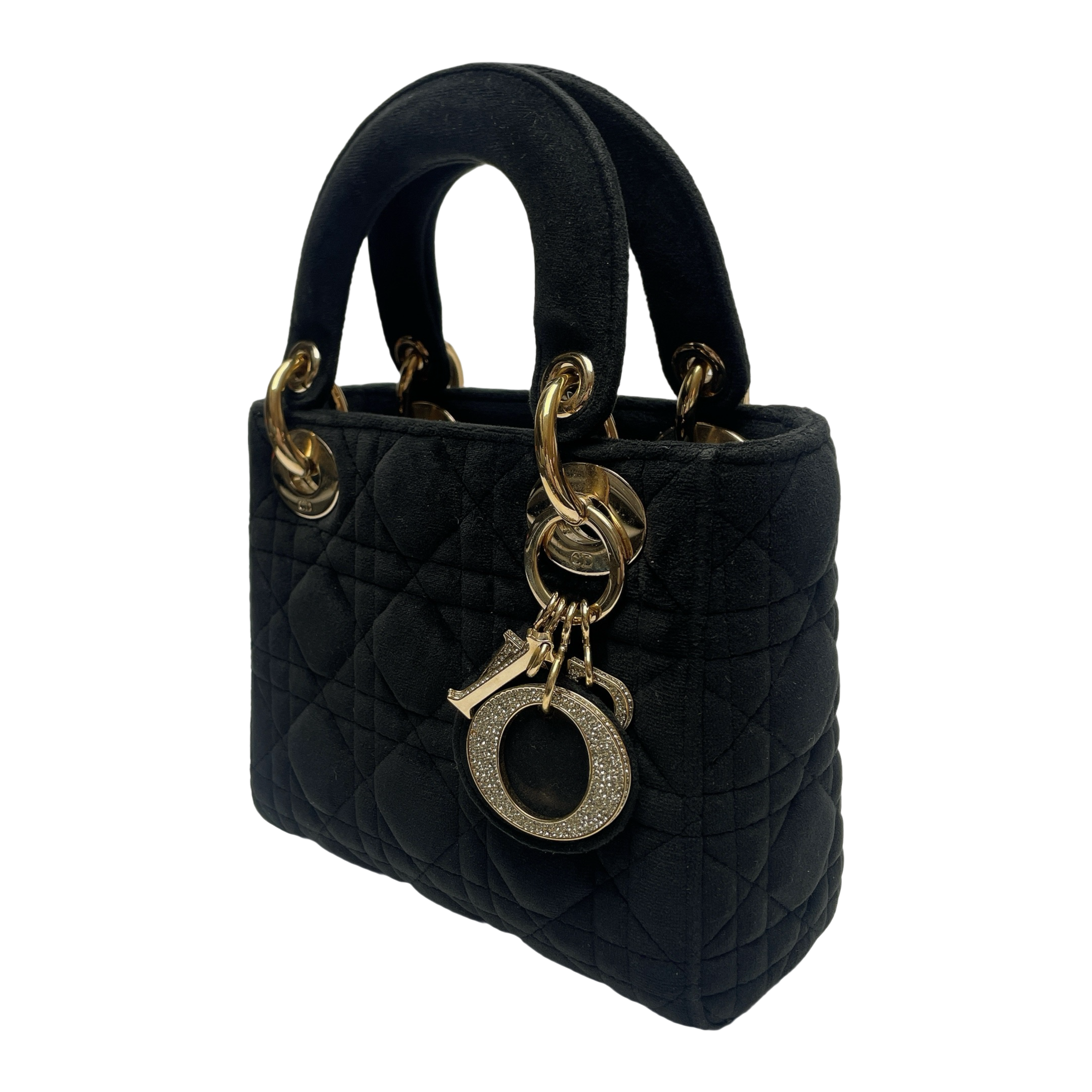 LADY DIOR MINI VELVET