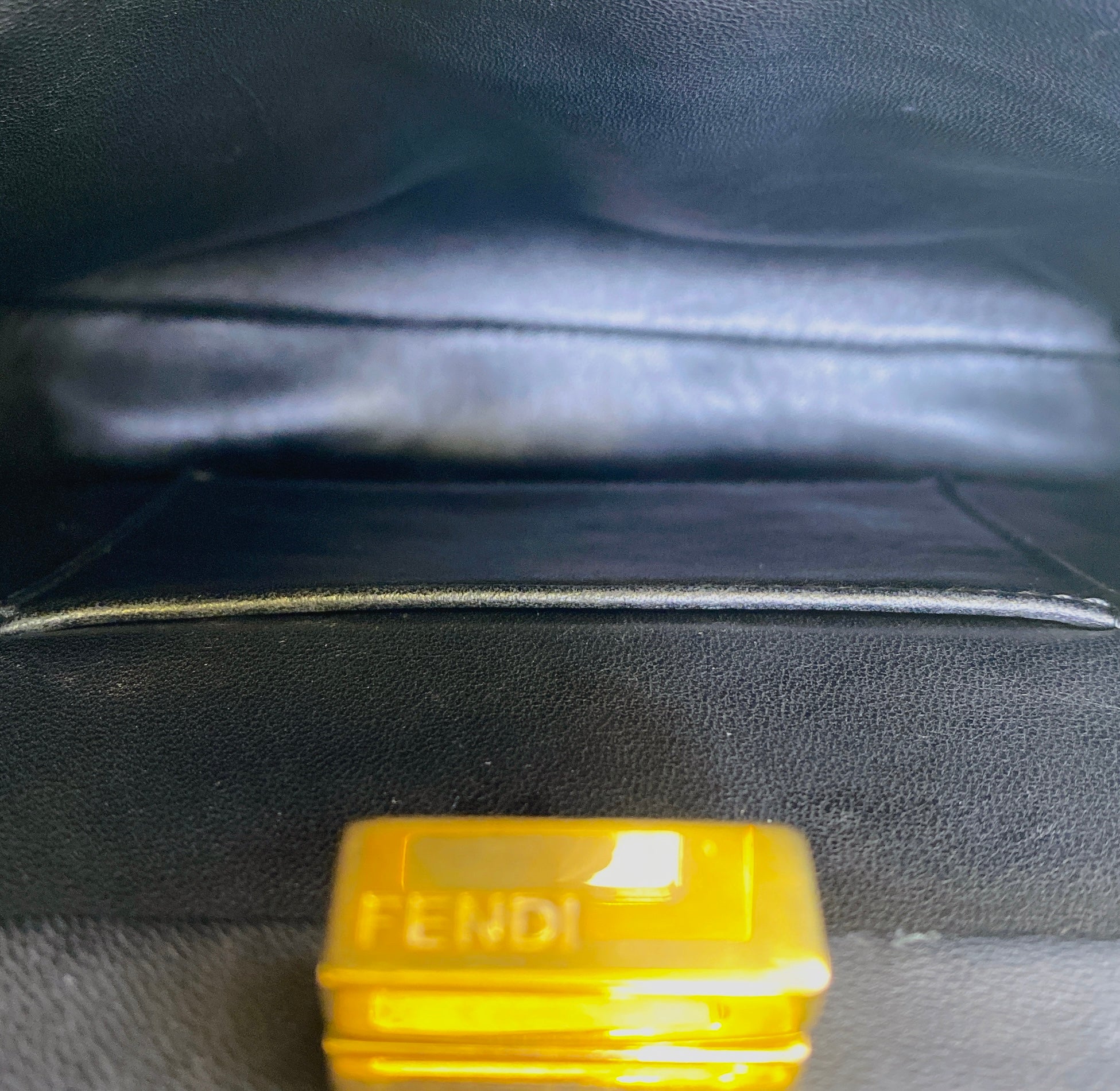 FENDI PEEKABOO MINI IN BLACK