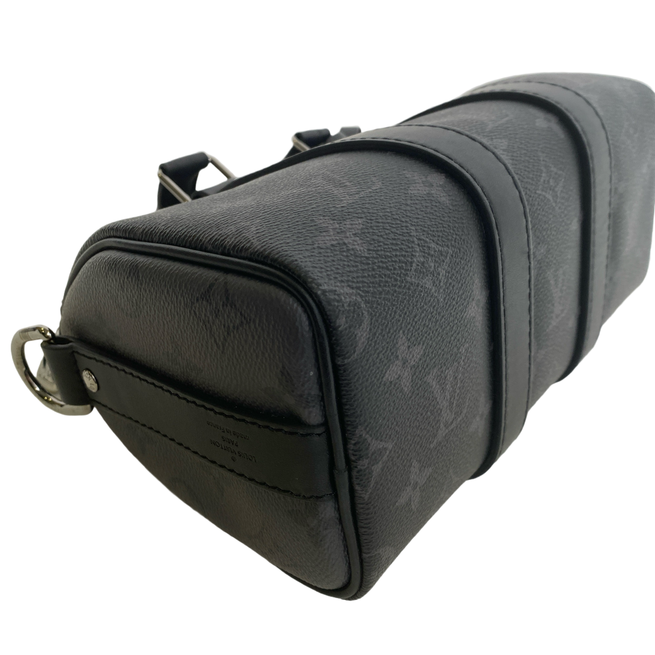 LV KEEPALL BANDOULIERE 25 MONOGRAM ECLIPSE