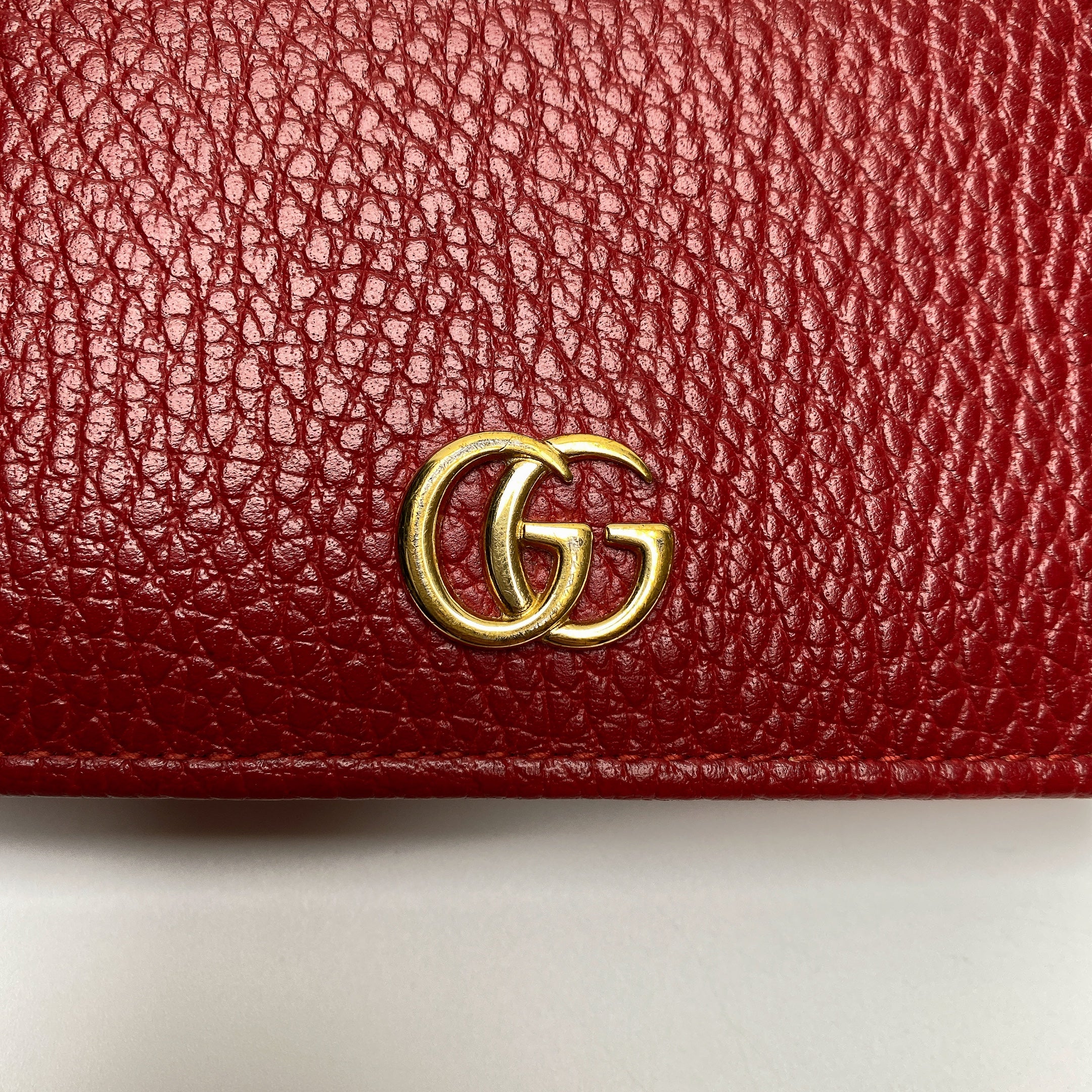 GUCCI MARMONT SMALL LEATHER WALLET