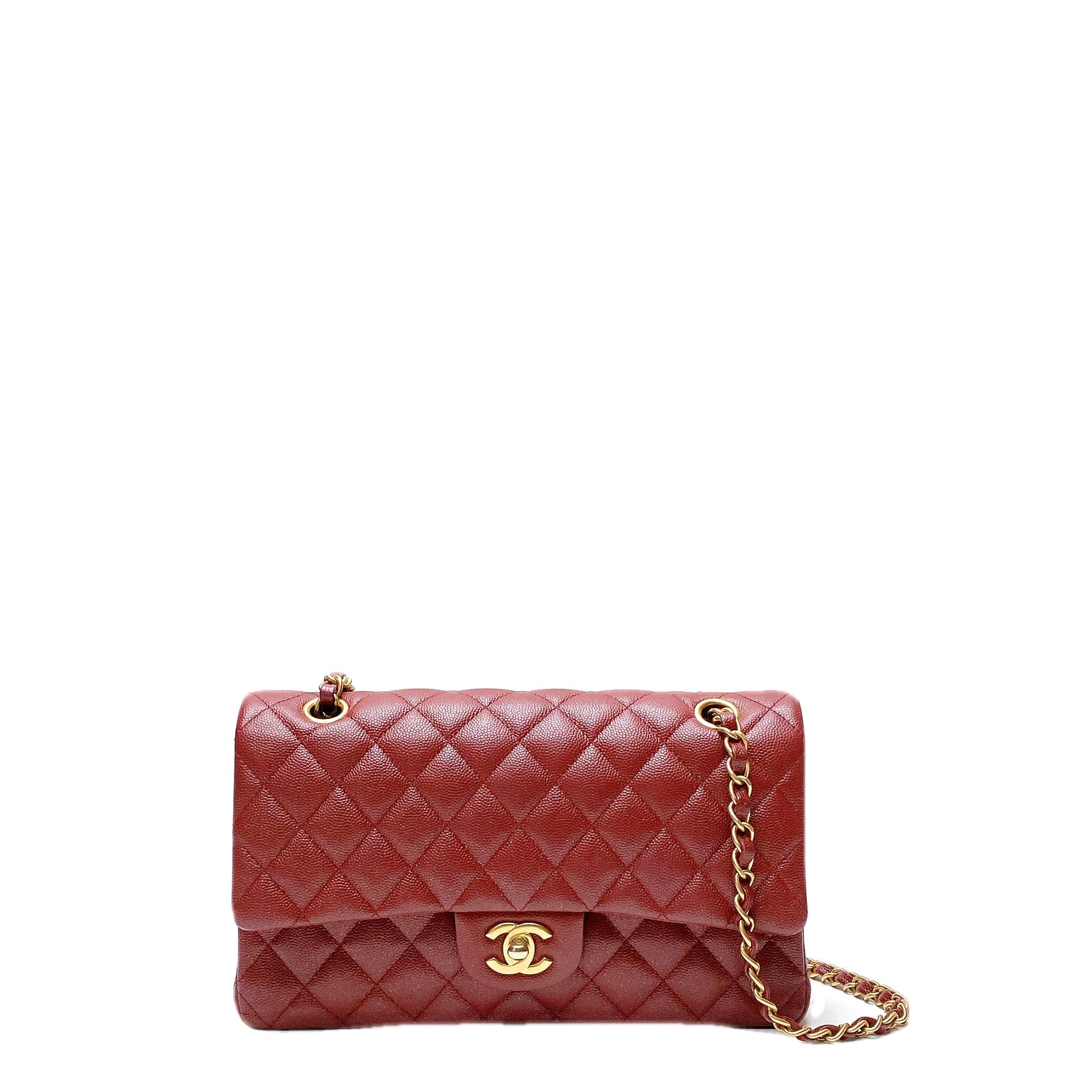 CHANEL CF IN MAROON