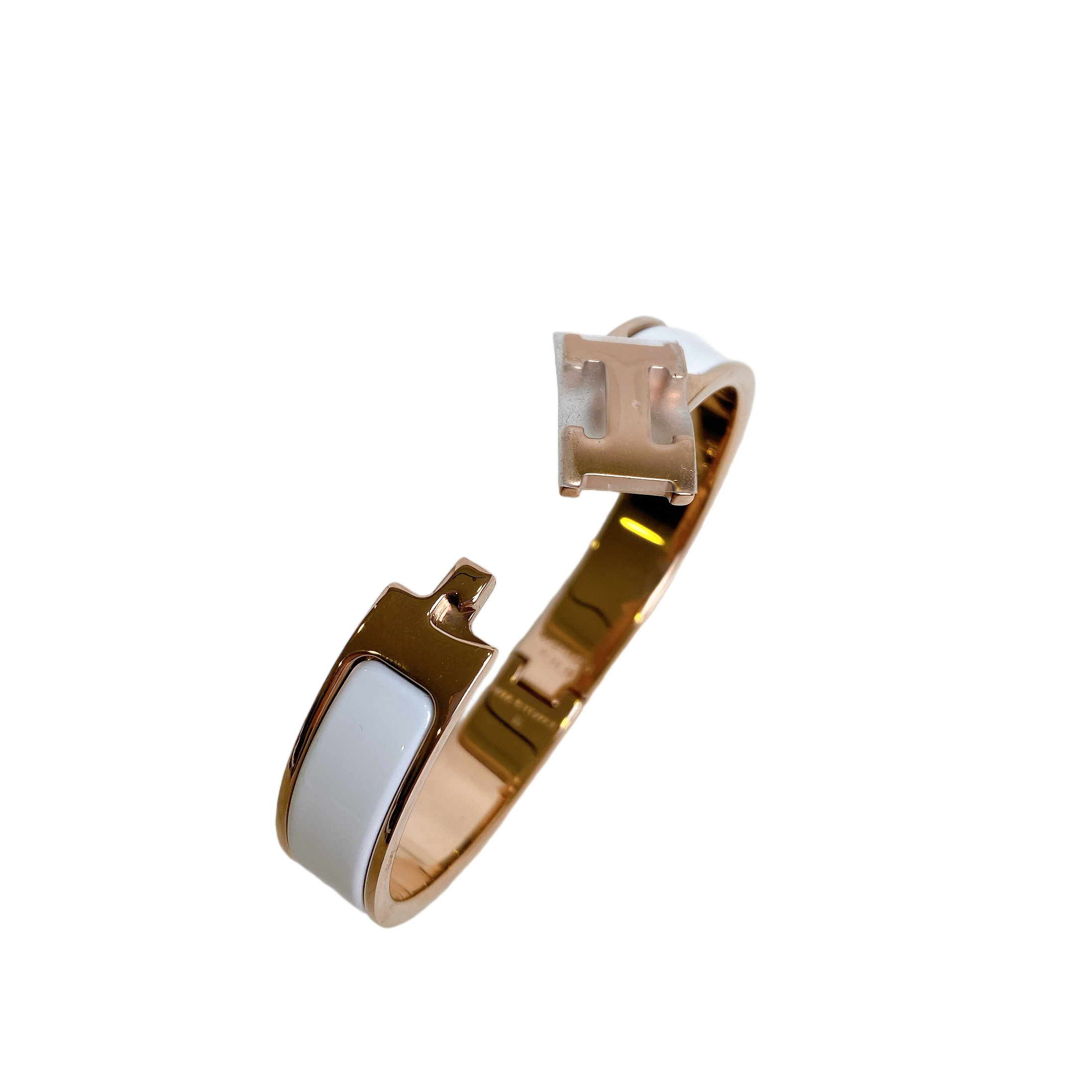 HERMES BRACELET WHITE RHW