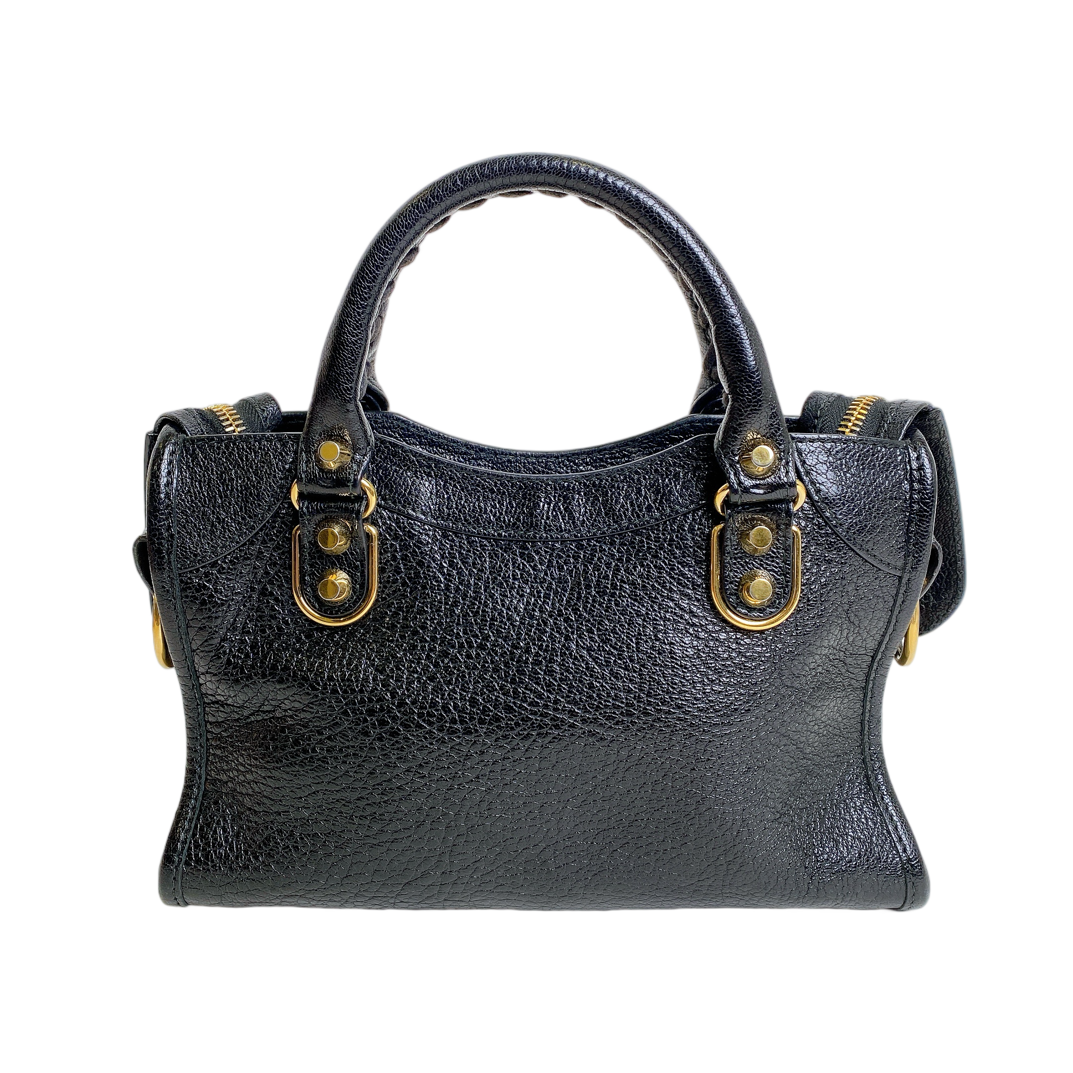 BALENCIAGA CITY MINI IN BLACK