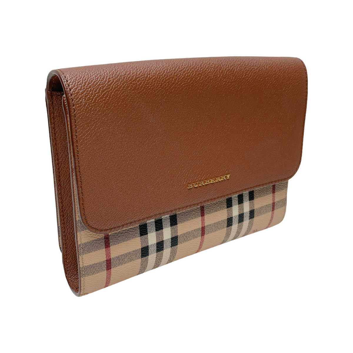 BURBERRY HAYMARKET CHECK LOXLEY SMALL BAG