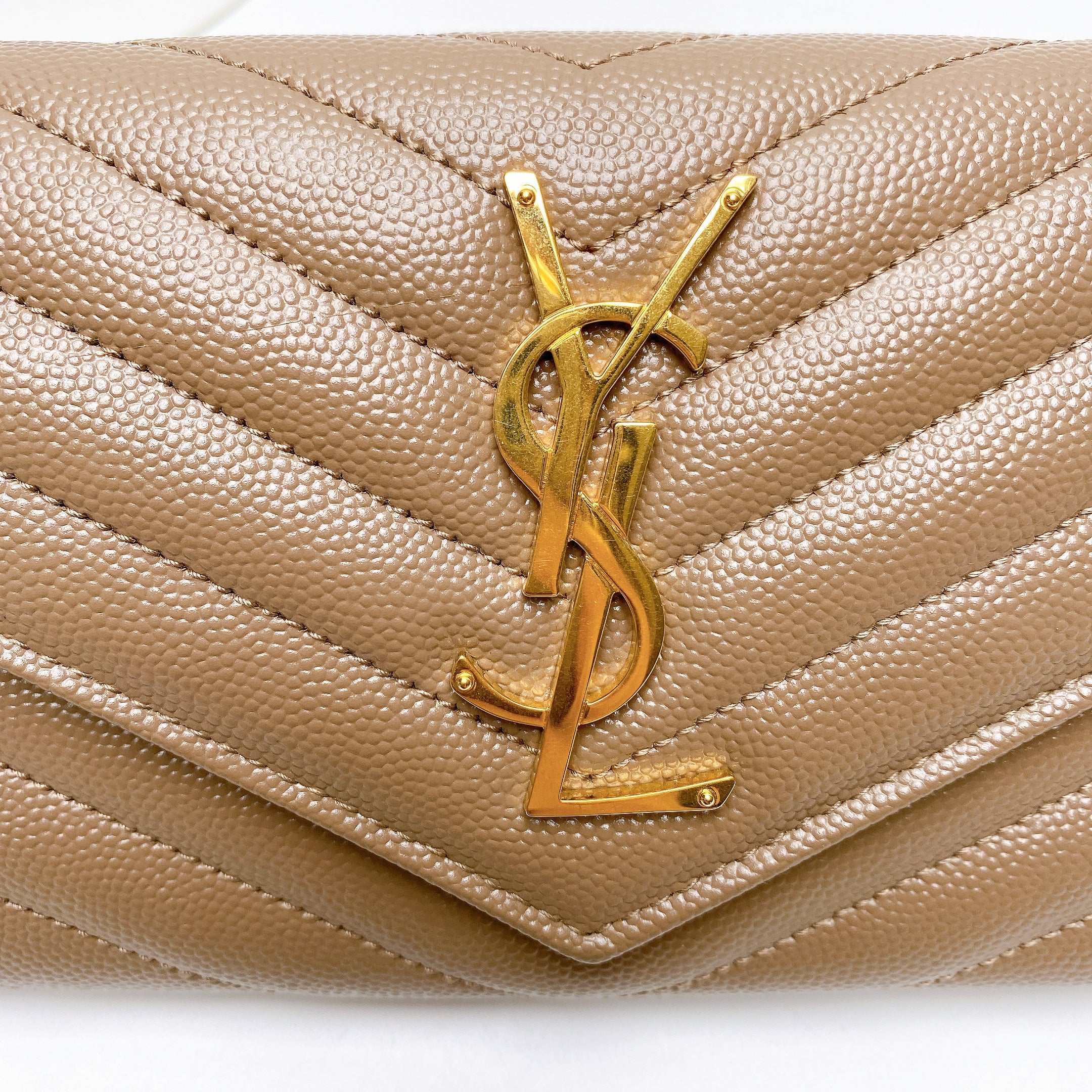 YSL LARGE FLAP WALLET