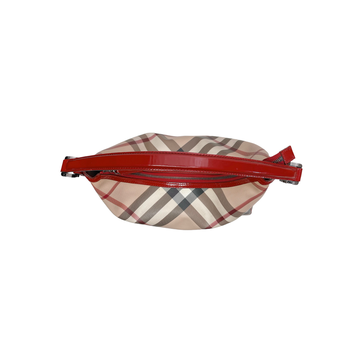 BURBERRY NOVA CHECK HOBO BAG