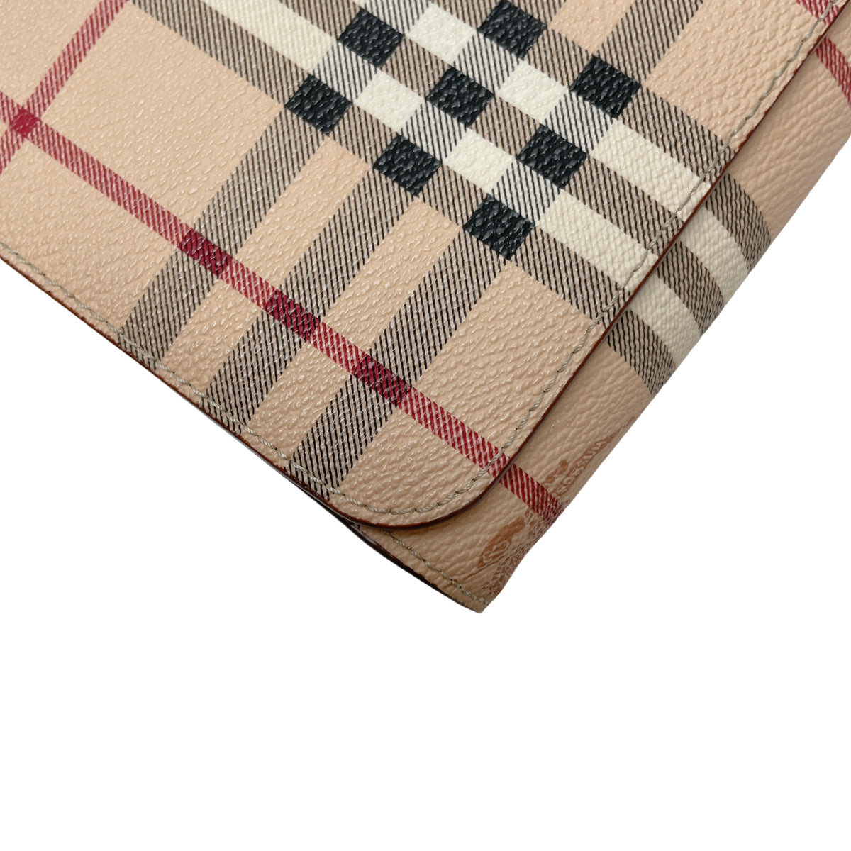 BURBERRY HAYMARKET CHECK LOXLEY SMALL BAG