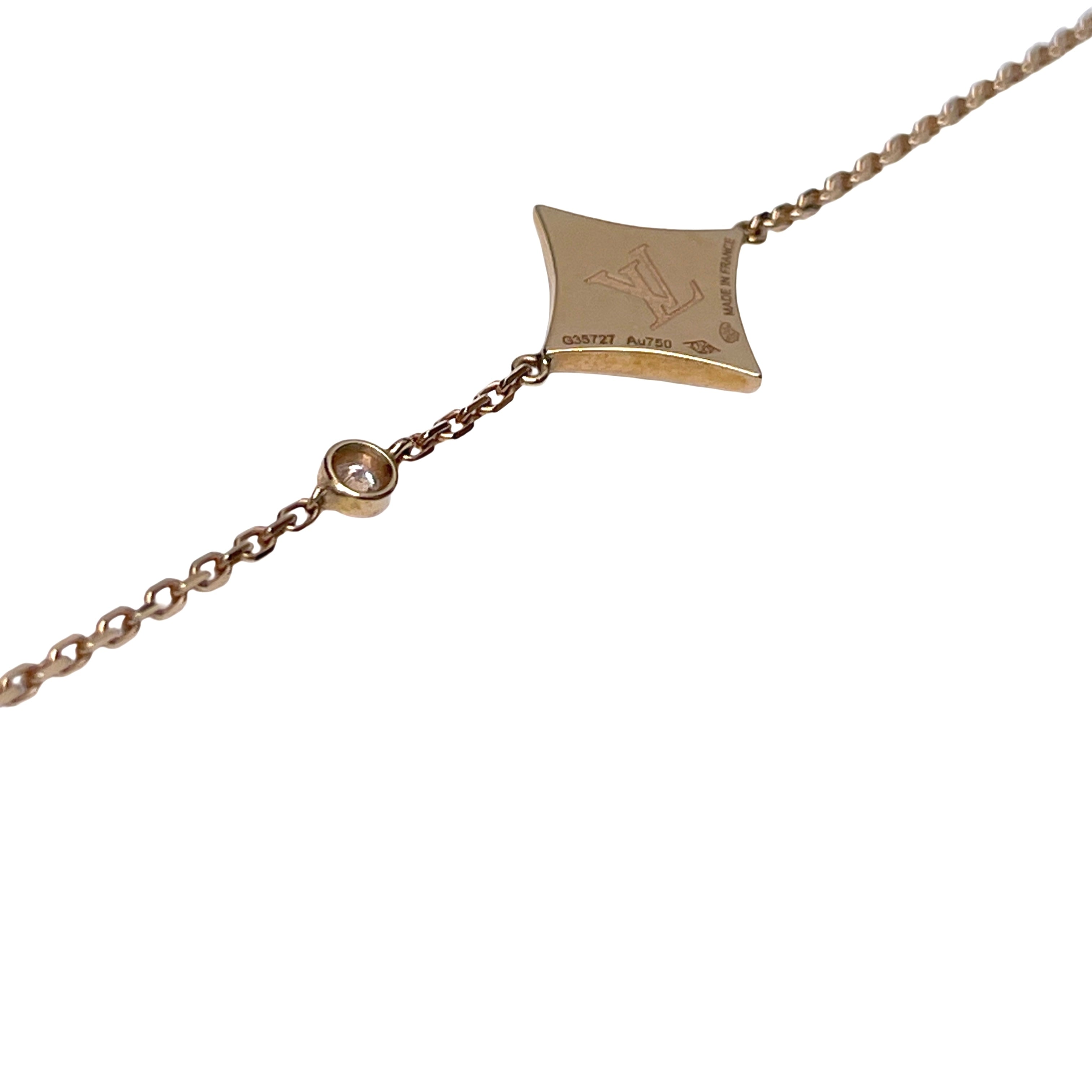 LV COLOUR BLOSSOM BB STAR PENDANT BRACELET