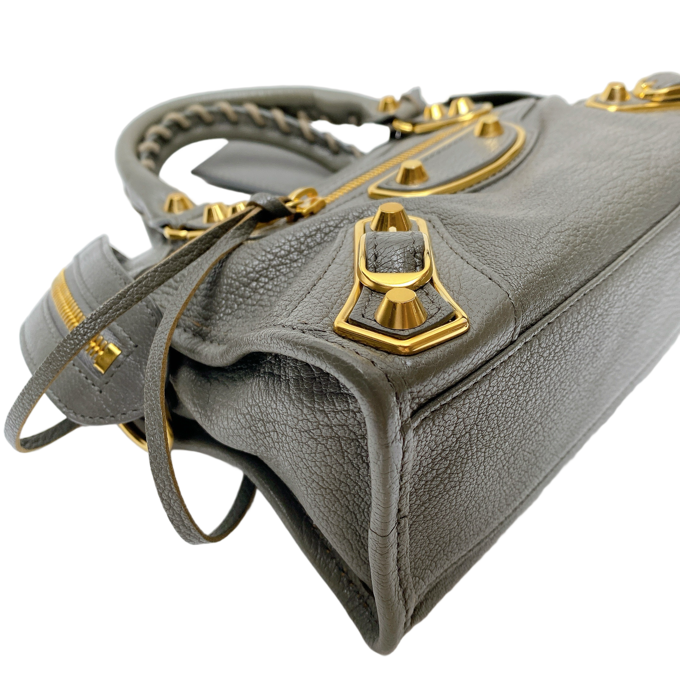 BALENCIAGA CITY MINI EDGE GREY