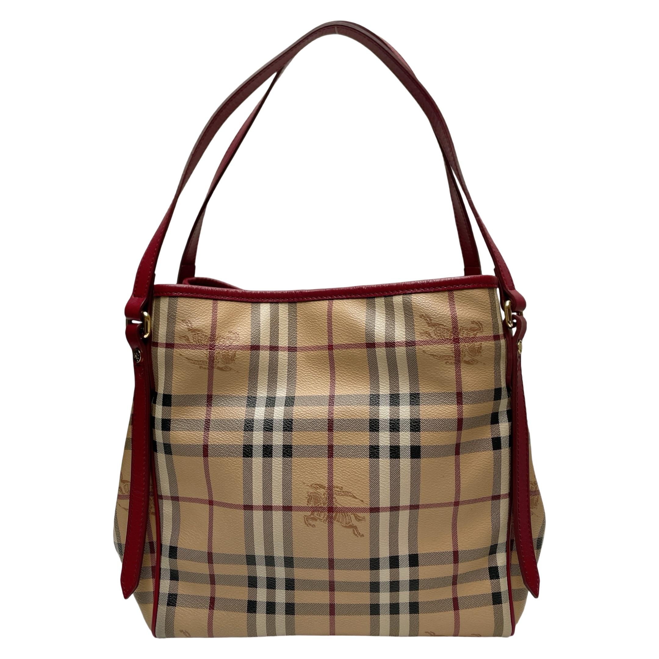 BURBERRY HAYMARKET CHECK CANTERBURY TOTE