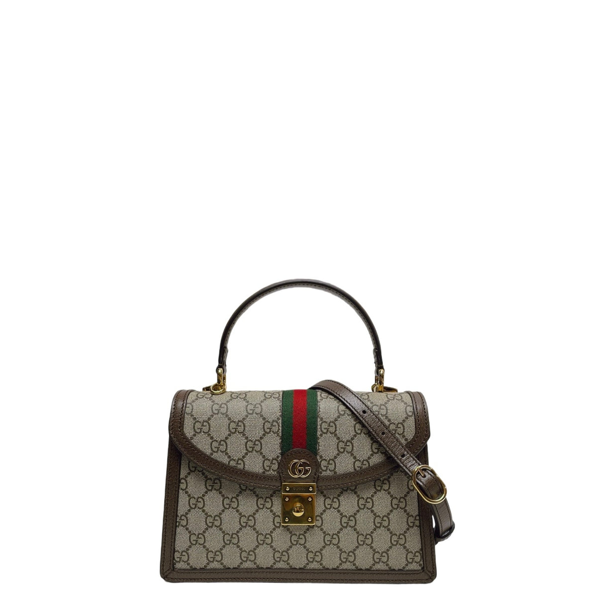 GUCCI OPHIDIA TOP HANDLE BAG SMALL