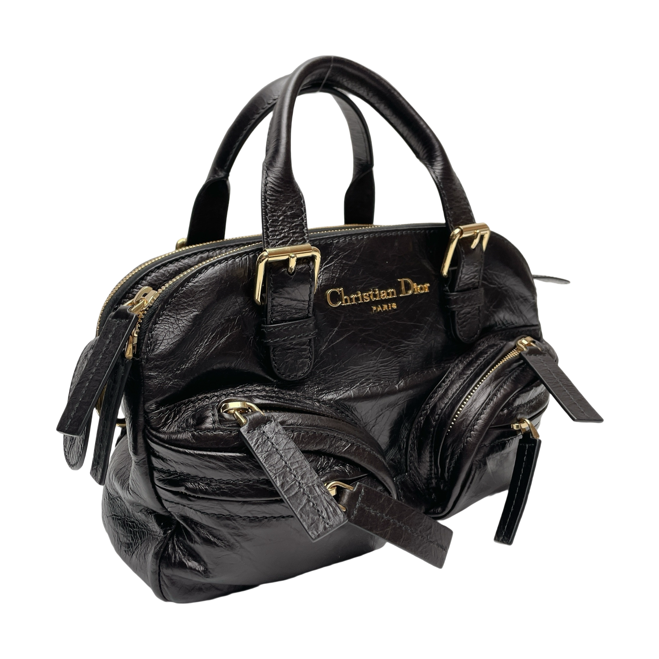 DIOR SMALL GRAND TOUR BOWLING BAG