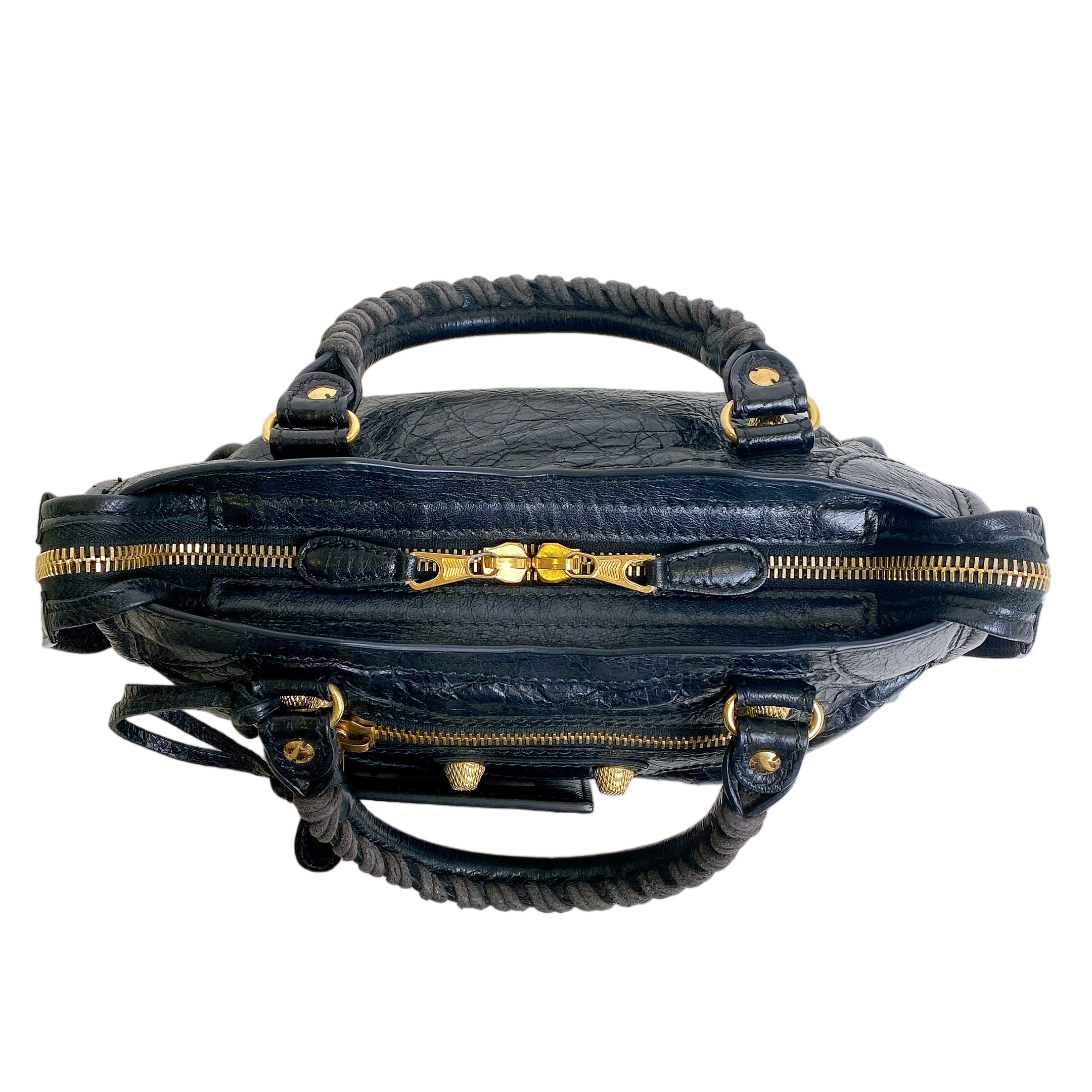 BALENCIAGA CITY MINI IN BLACK