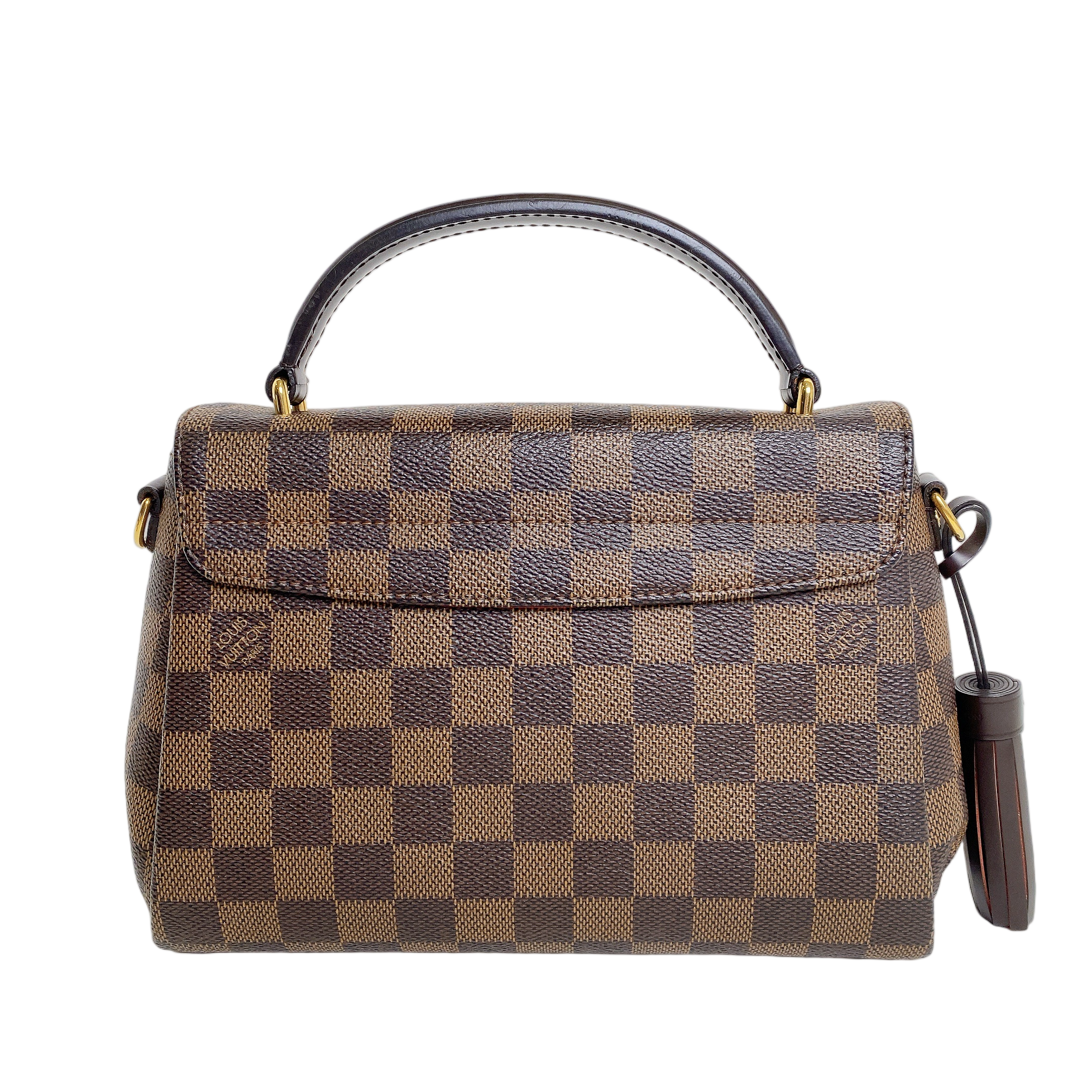 LV CROISETTE DAMIER EBENE