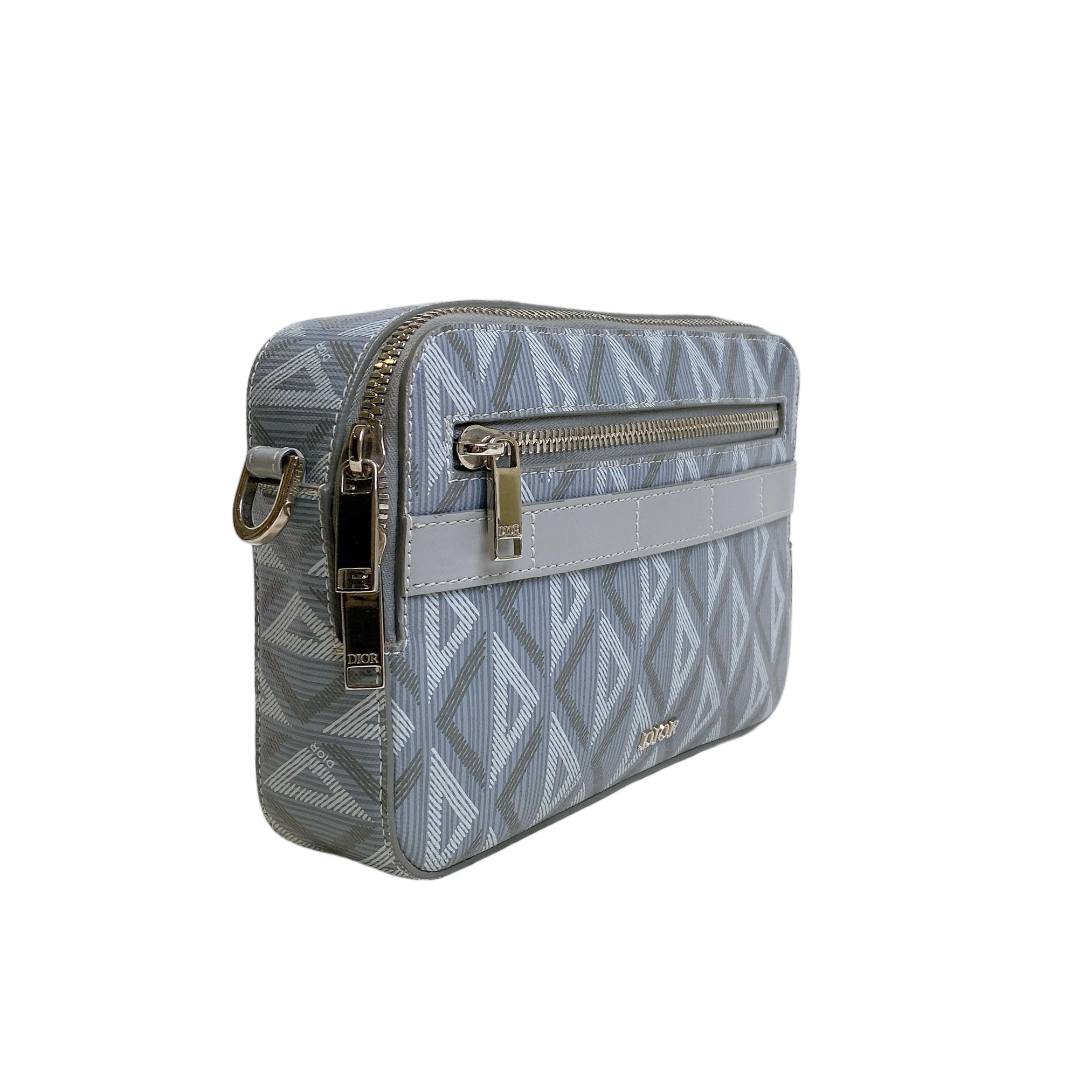 DIOR SAFARI DIAMOND CANVAS IN GREY