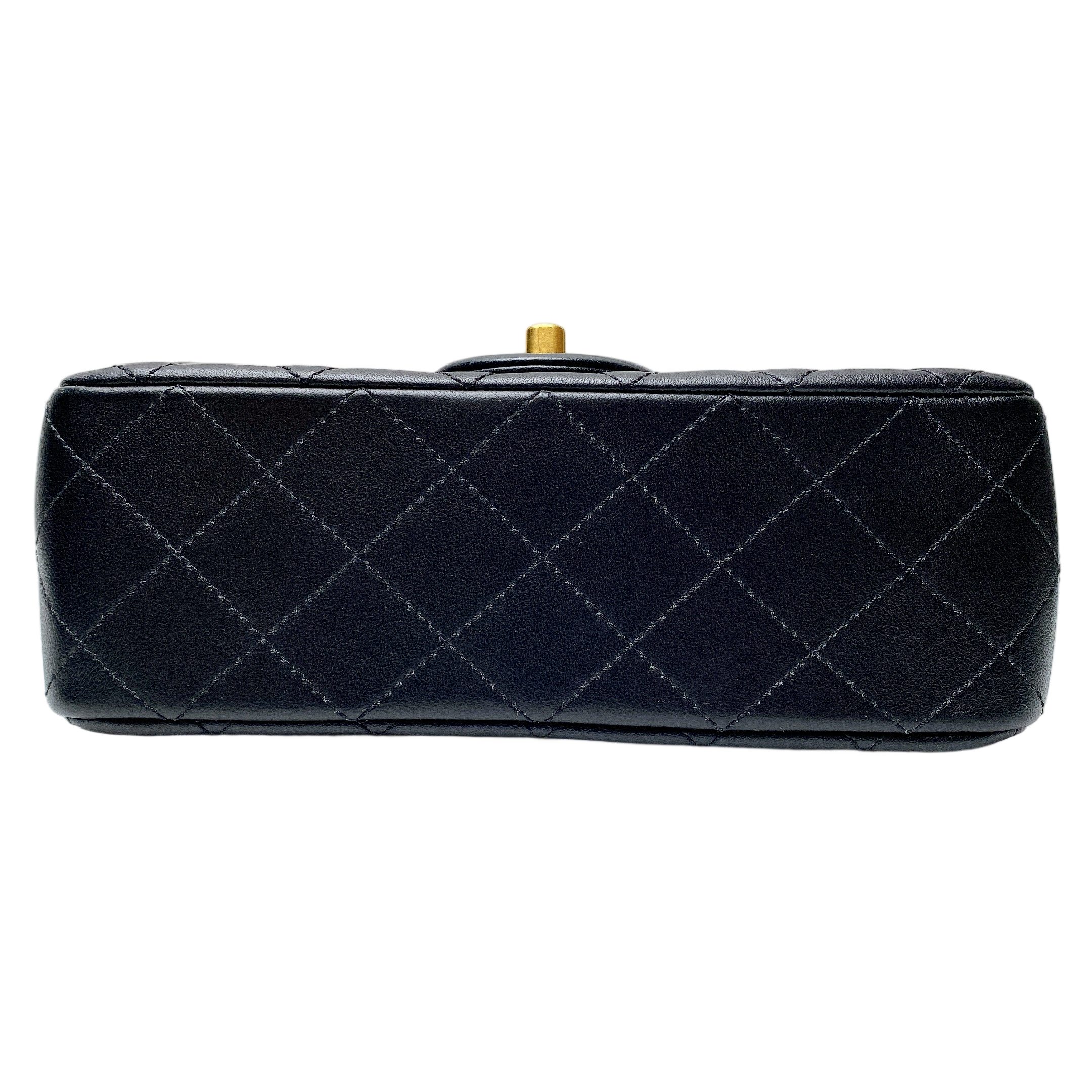 CHANEL CF MINI RECTANGULAR PEARL CRUSH