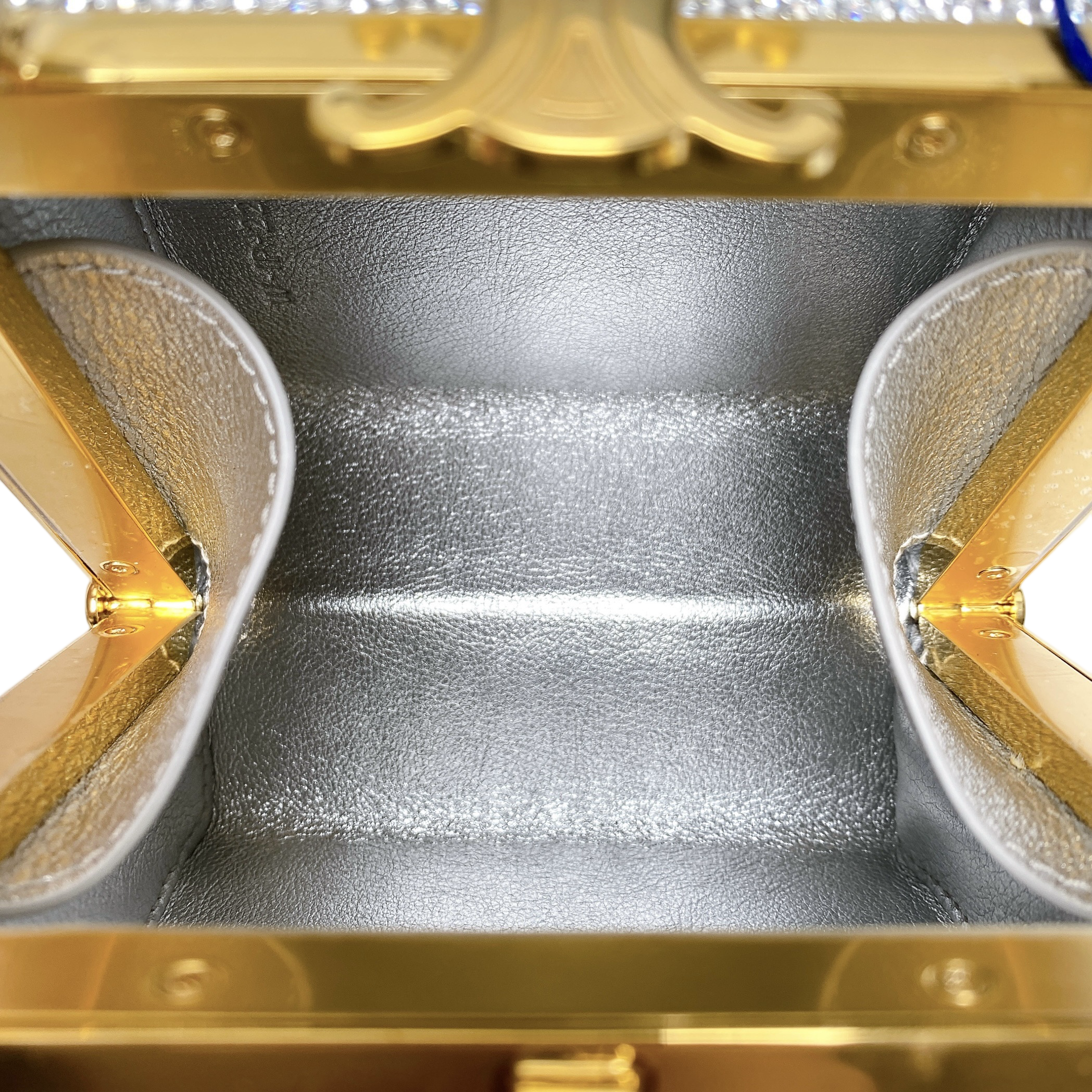 CELINE LANA MINAUDIERE IN SUEDE CALFSKIN WITH STRASS