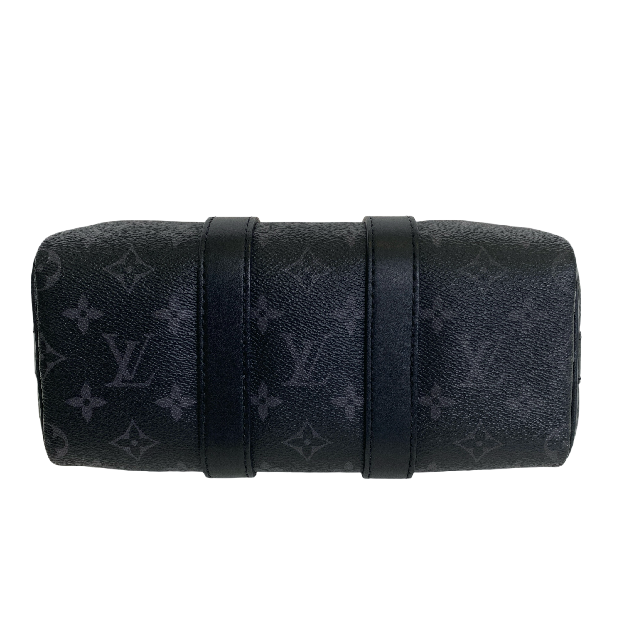 LV KEEPALL BANDOULIERE 25 MONOGRAM ECLIPSE