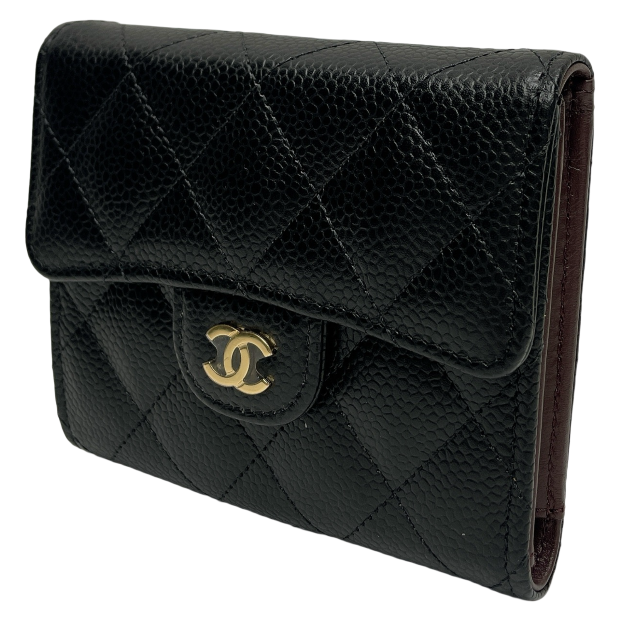 CHANEL CF TRIFOLD WALLET