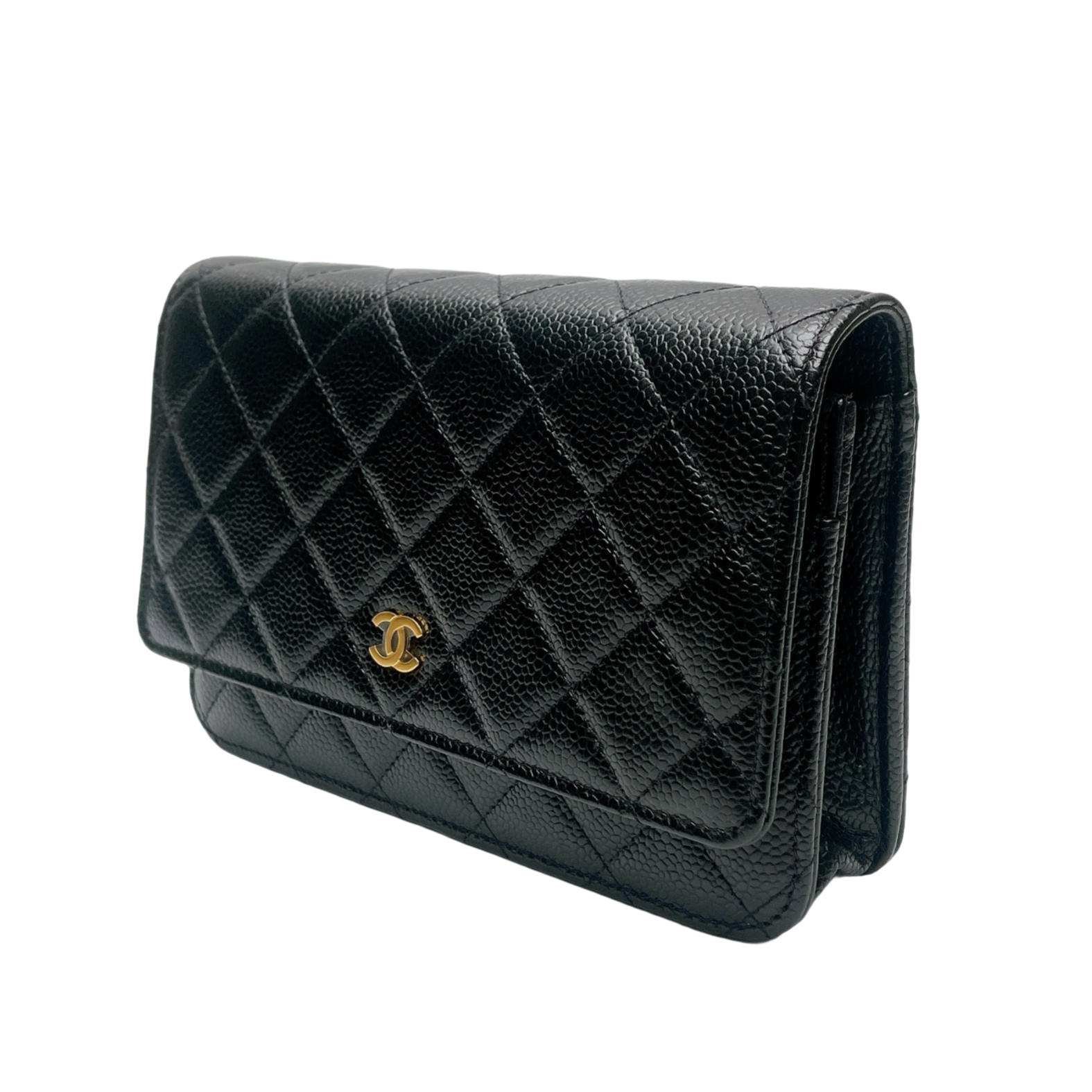 CHANEL WALLET ON CHAIN IN GHW