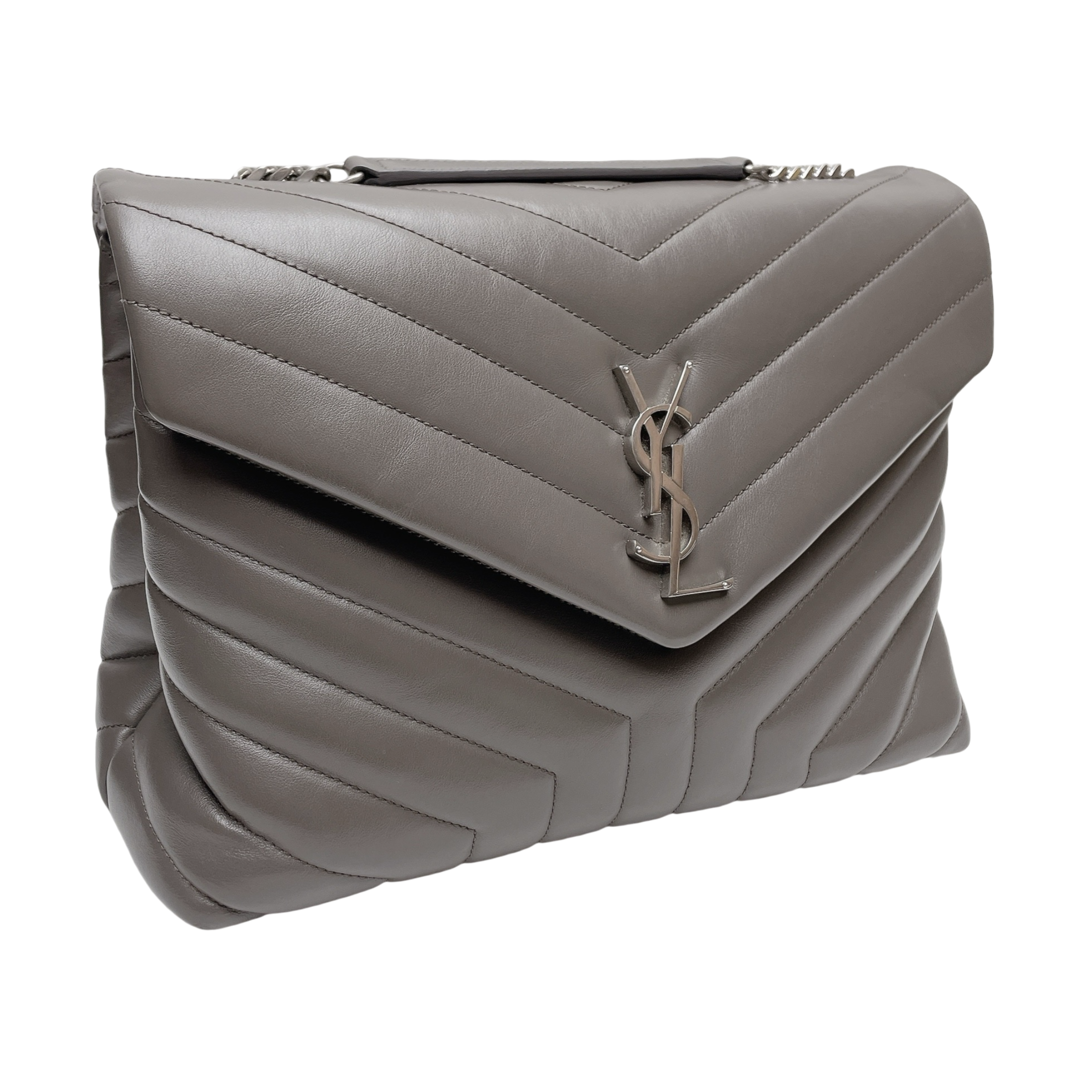 YSL LOU LOU GREY MEDIUM