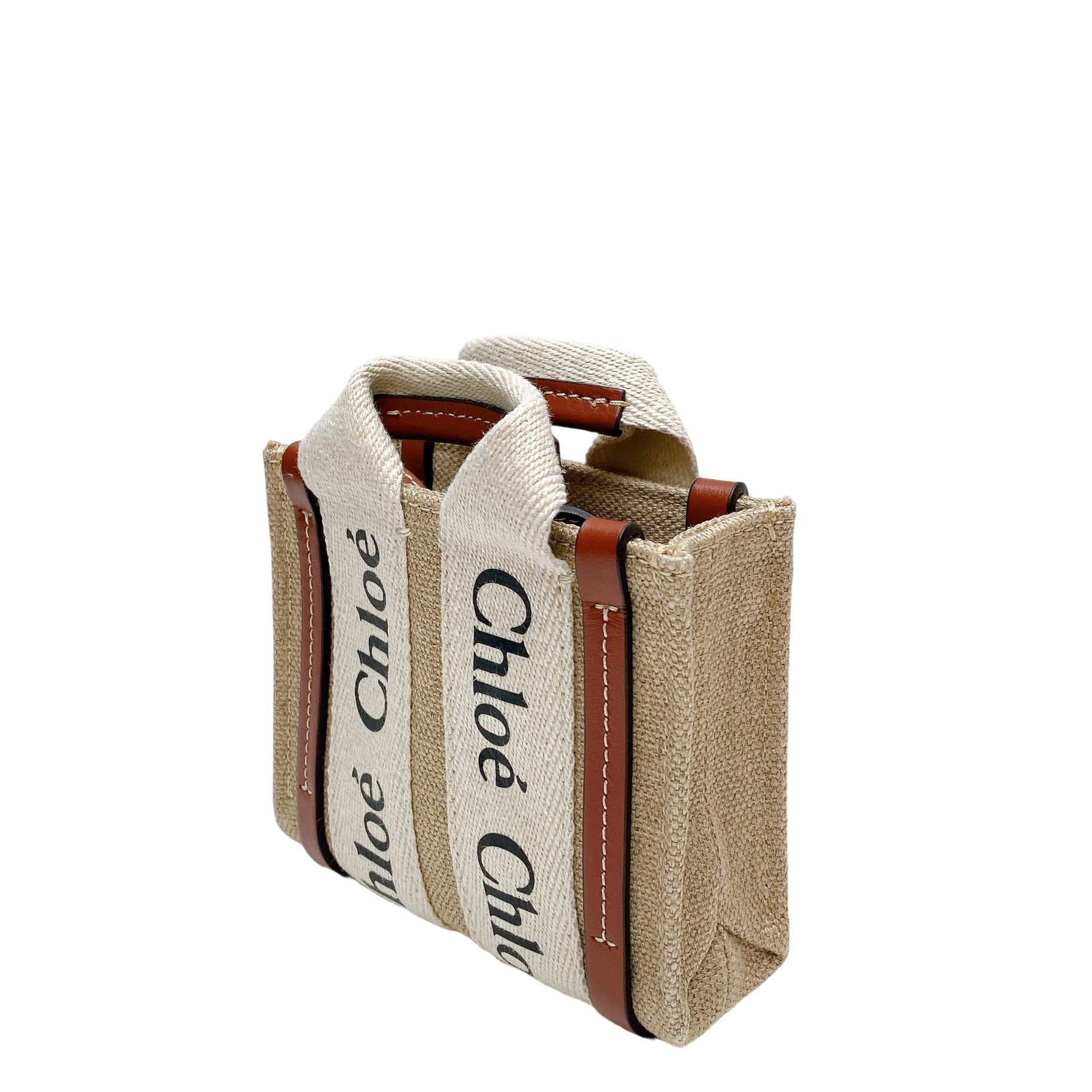 CHLOE NANO WOODY TOTE