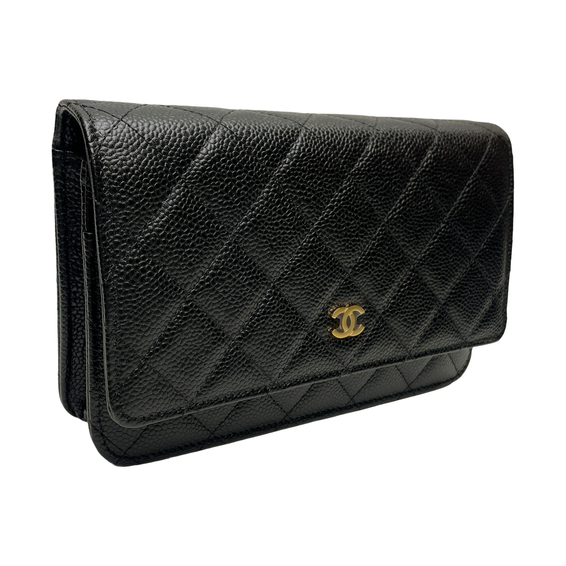 CHANEL WALLET ON CHAIN IN GHW