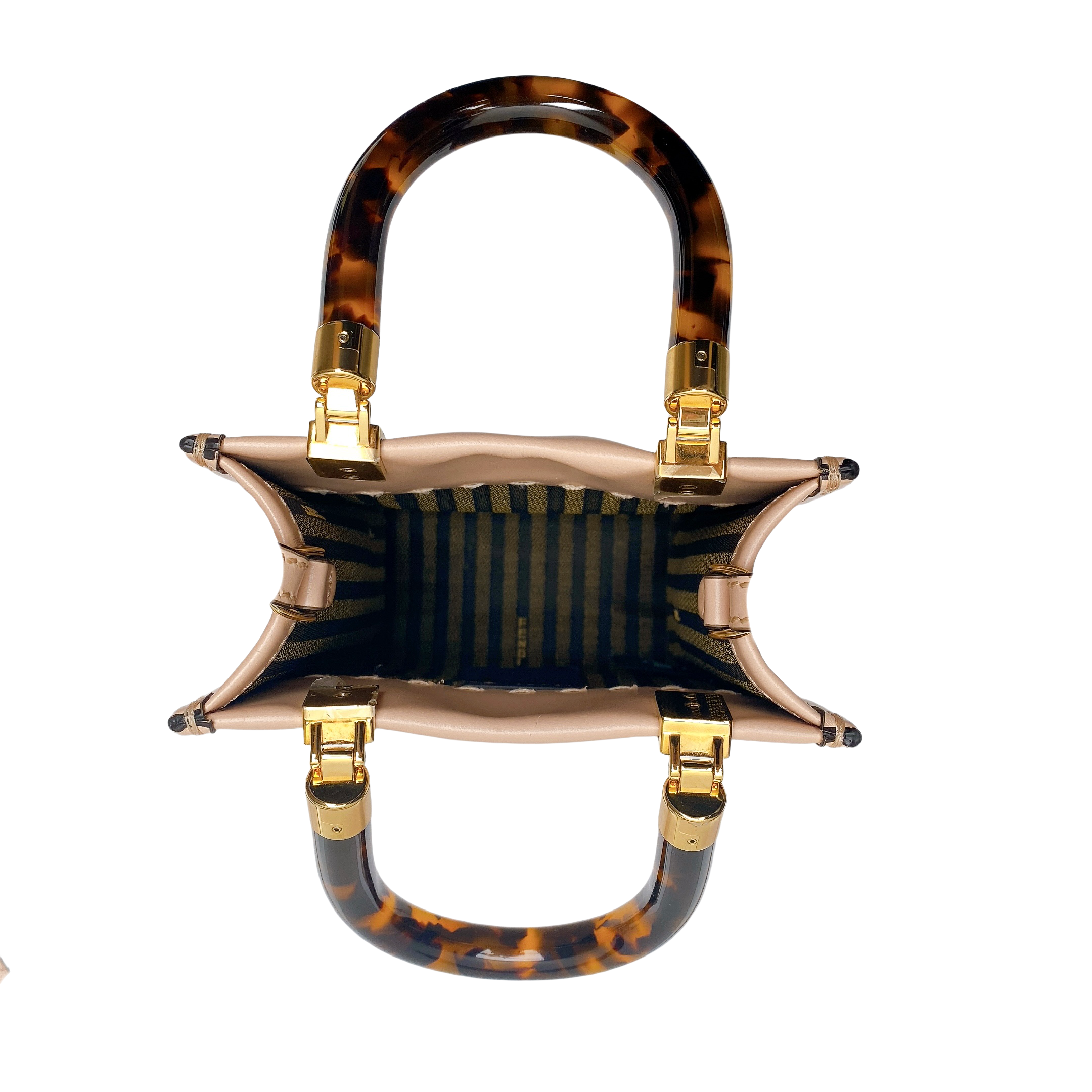 FENDI MINI SUNSHINE SHOPPER TOTE