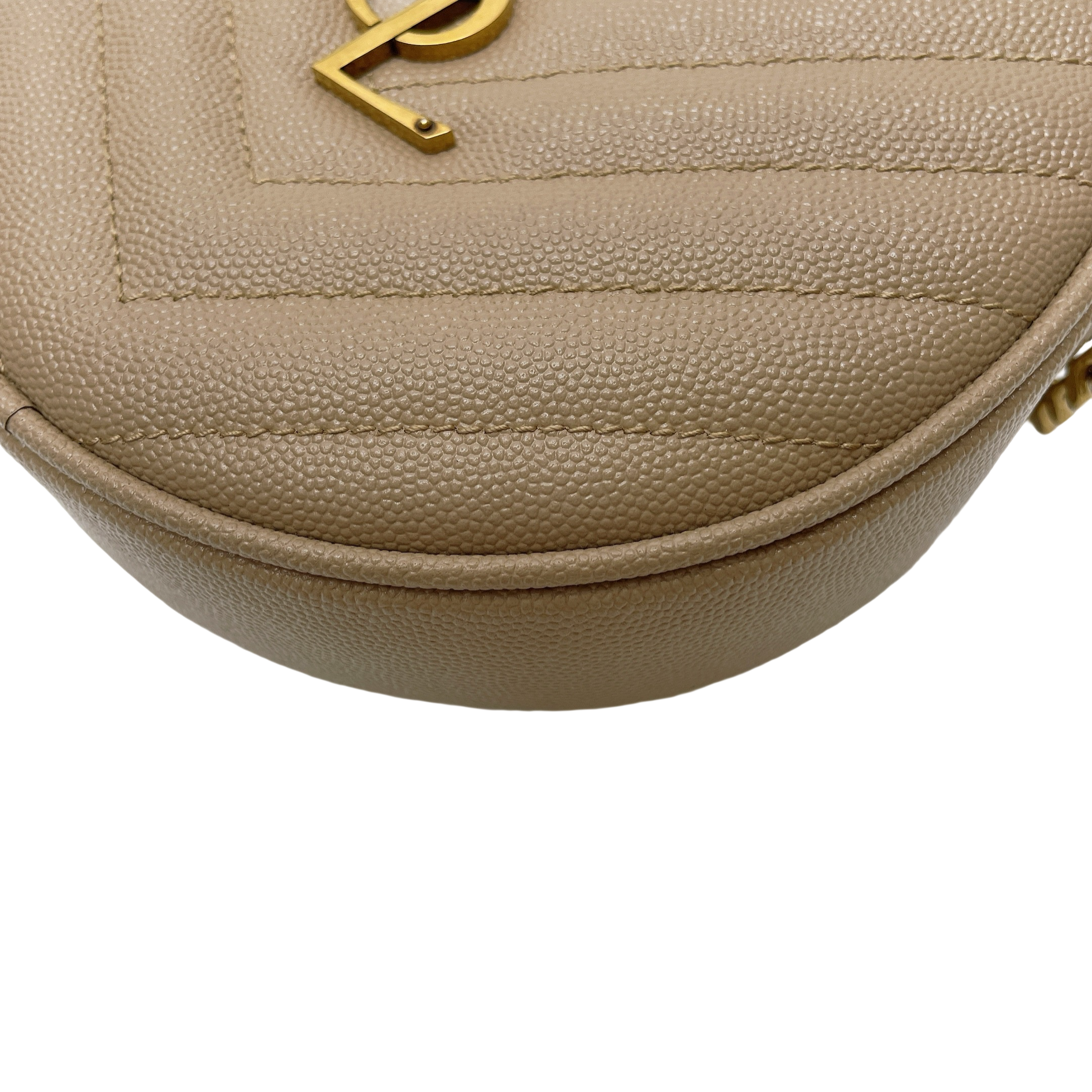 YSL ROUND VINYLE CAMERA BAG