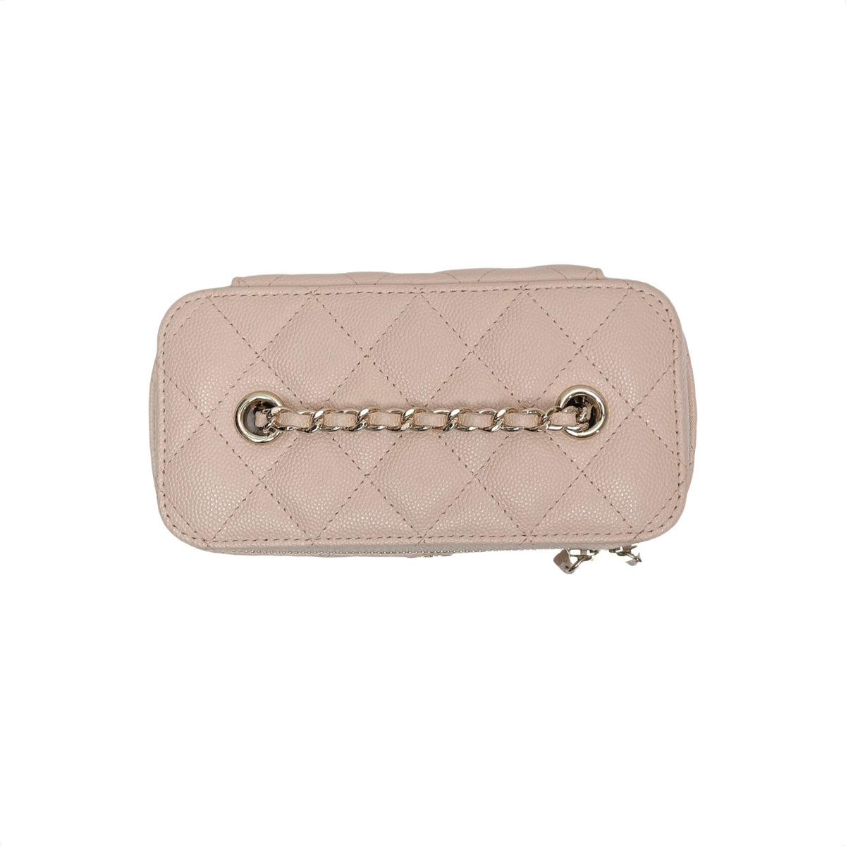 CHANEL VANITY CASE WITH CHAIN