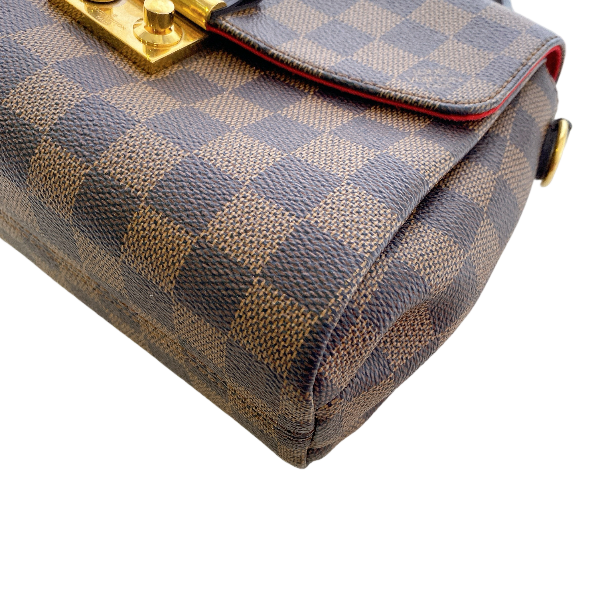 LV CROISETTE DAMIER EBENE