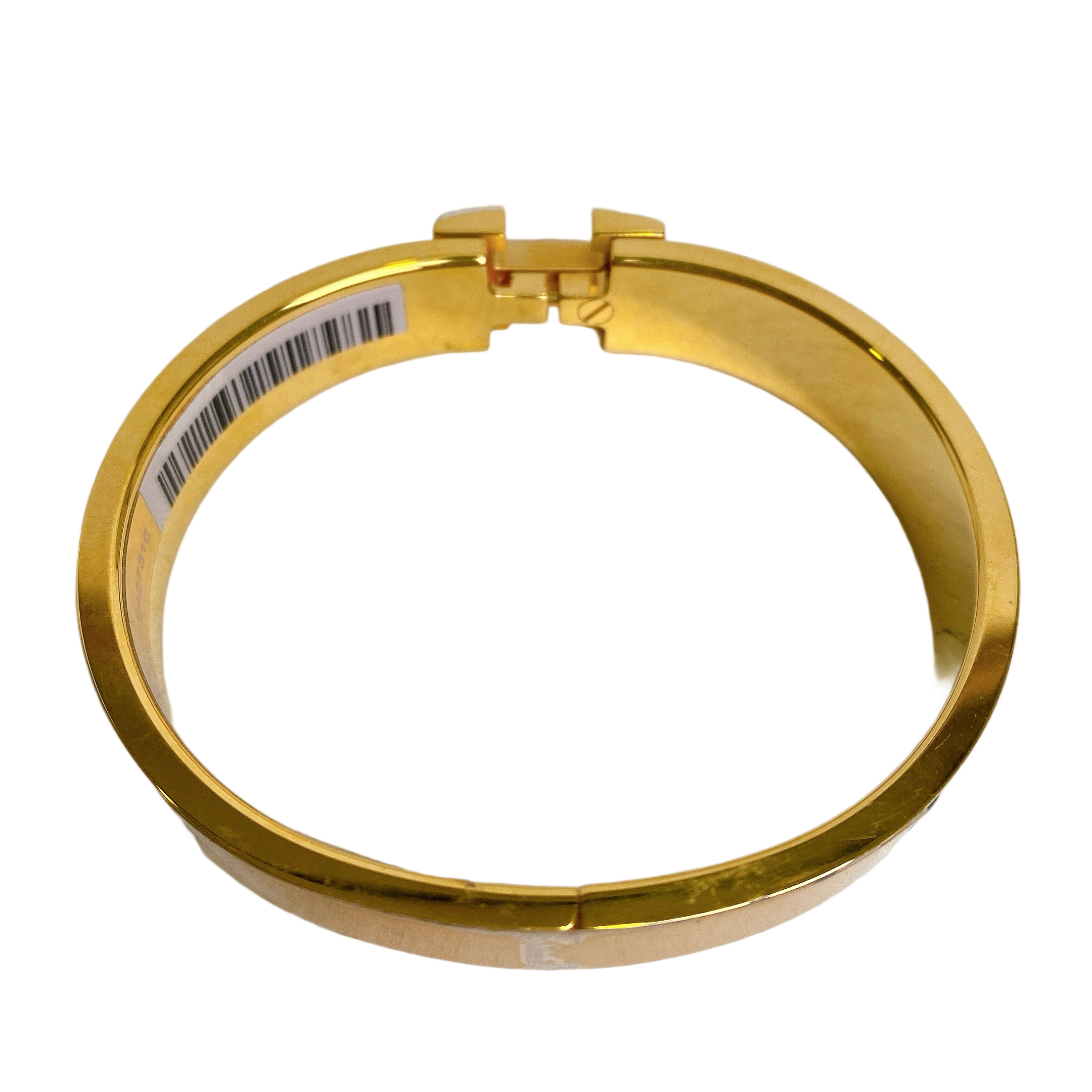 HERMES BRACELET BLACK GHW