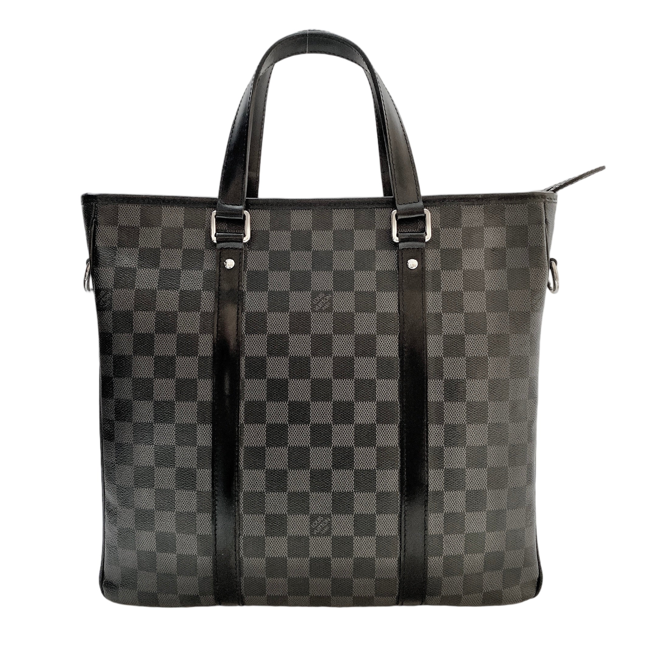 LV TADAO TOTE BAG DAMIER GRAPHITE