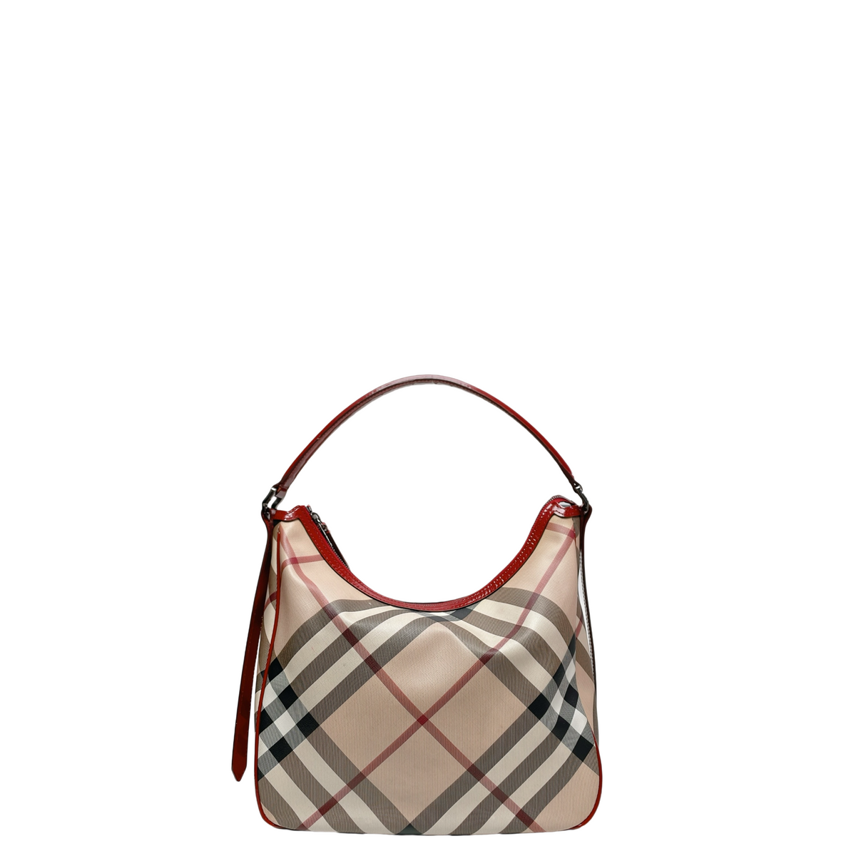 BURBERRY NOVA CHECK HOBO BAG