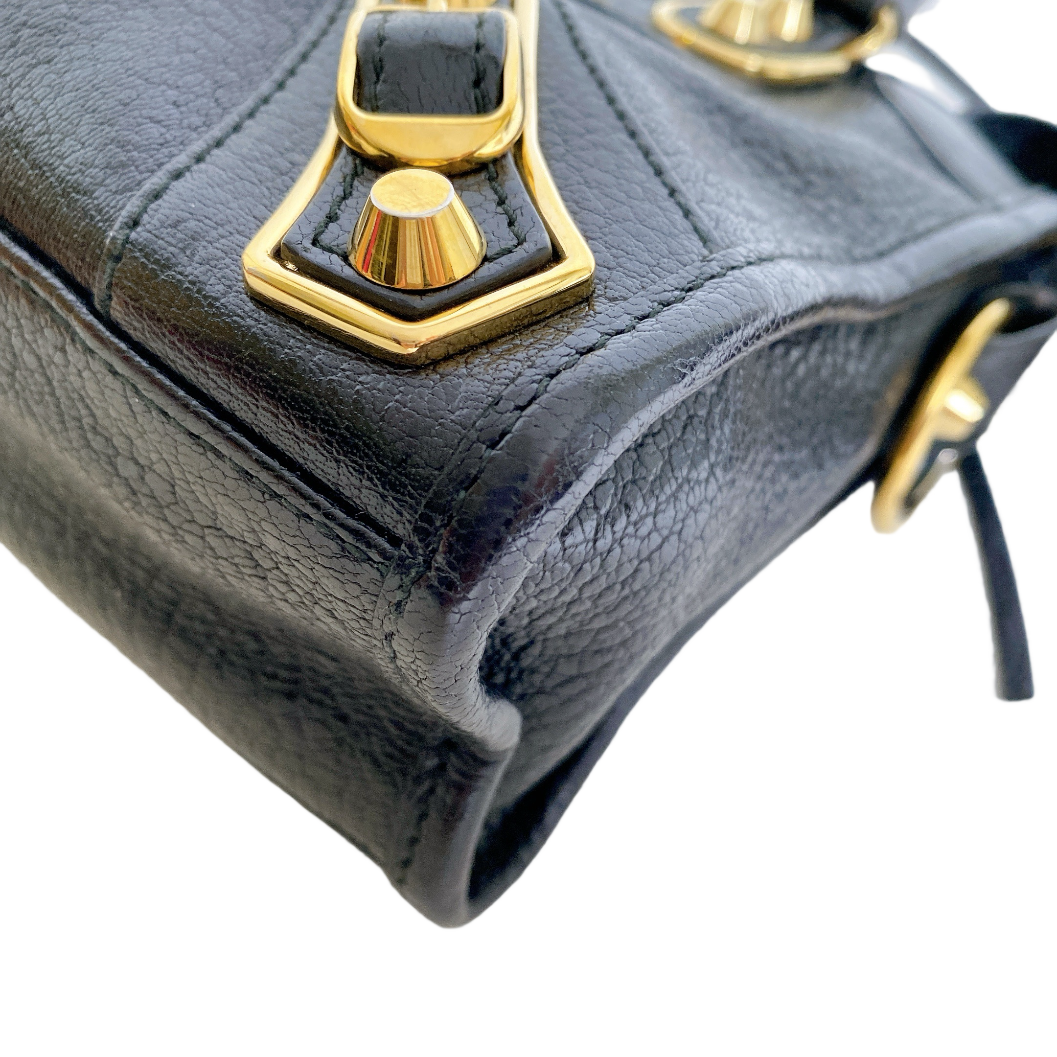 BALENCIAGA CITY MINI IN BLACK