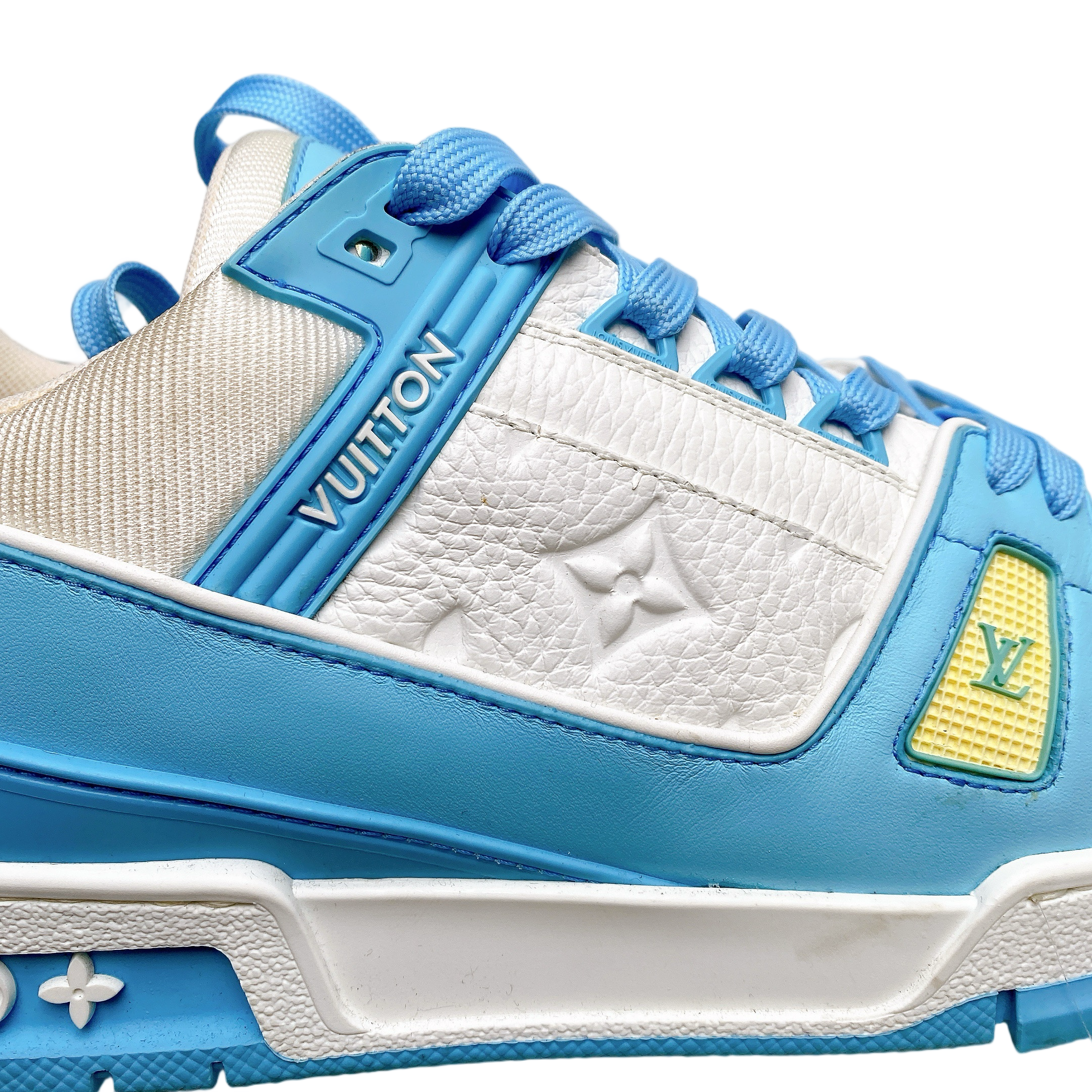 LV TRAINER SNEAKER IN BLUE