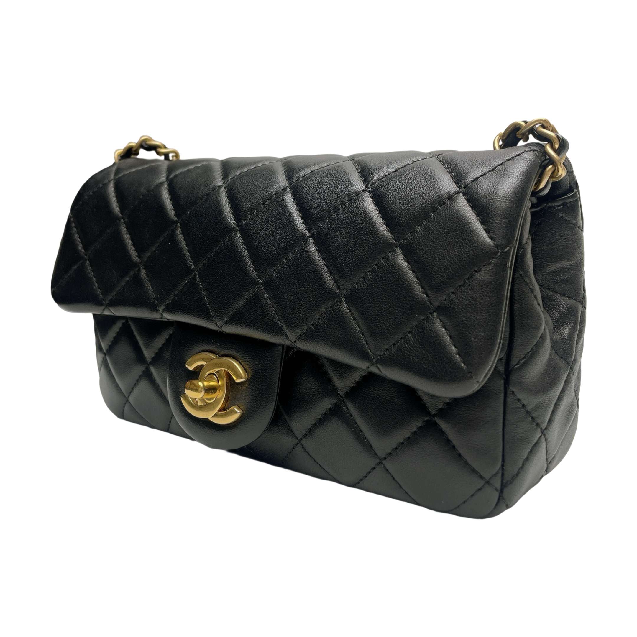 CHANEL RECTANGULAR PEARL CRUSH