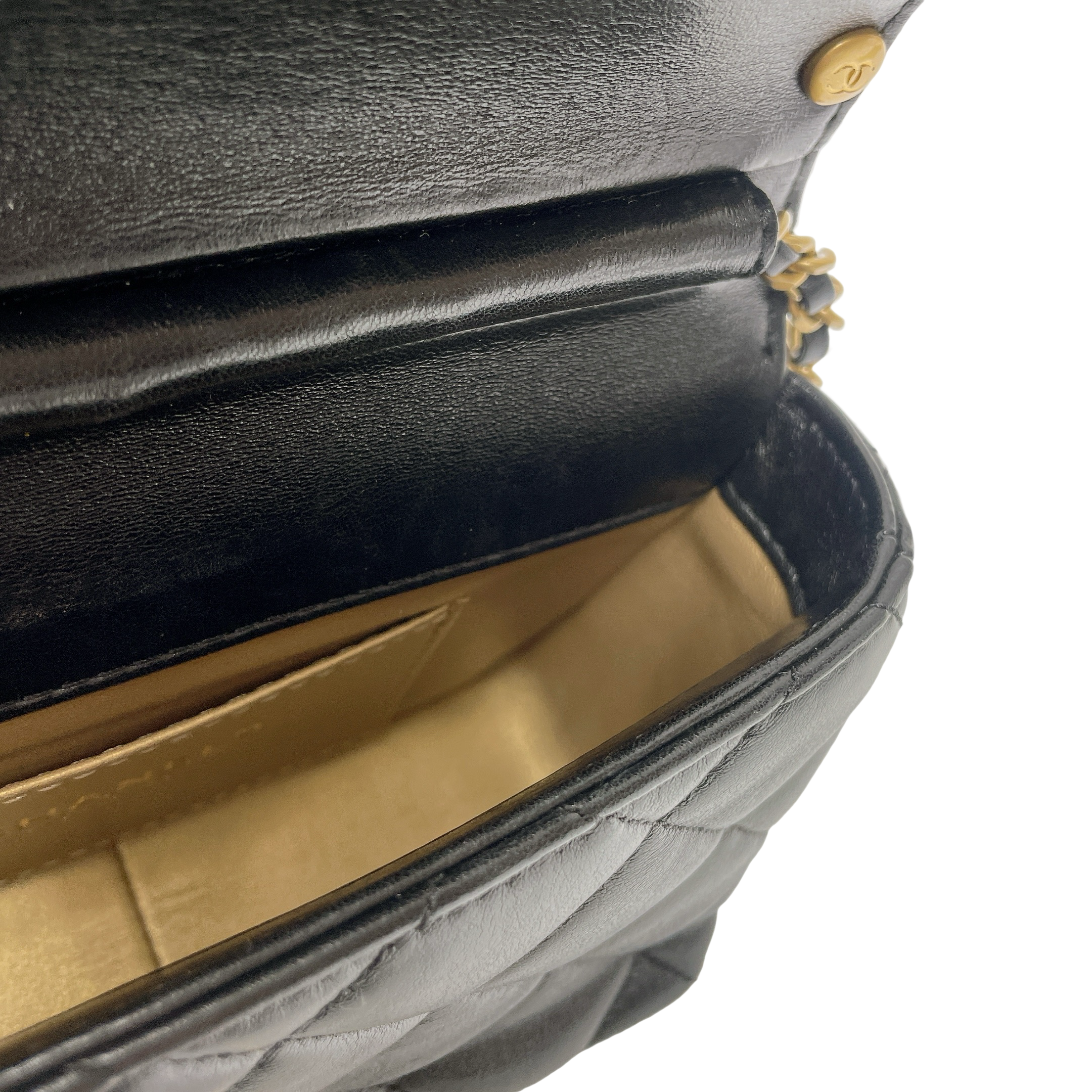 CHANEL 24A PEARL FLAP BAG
