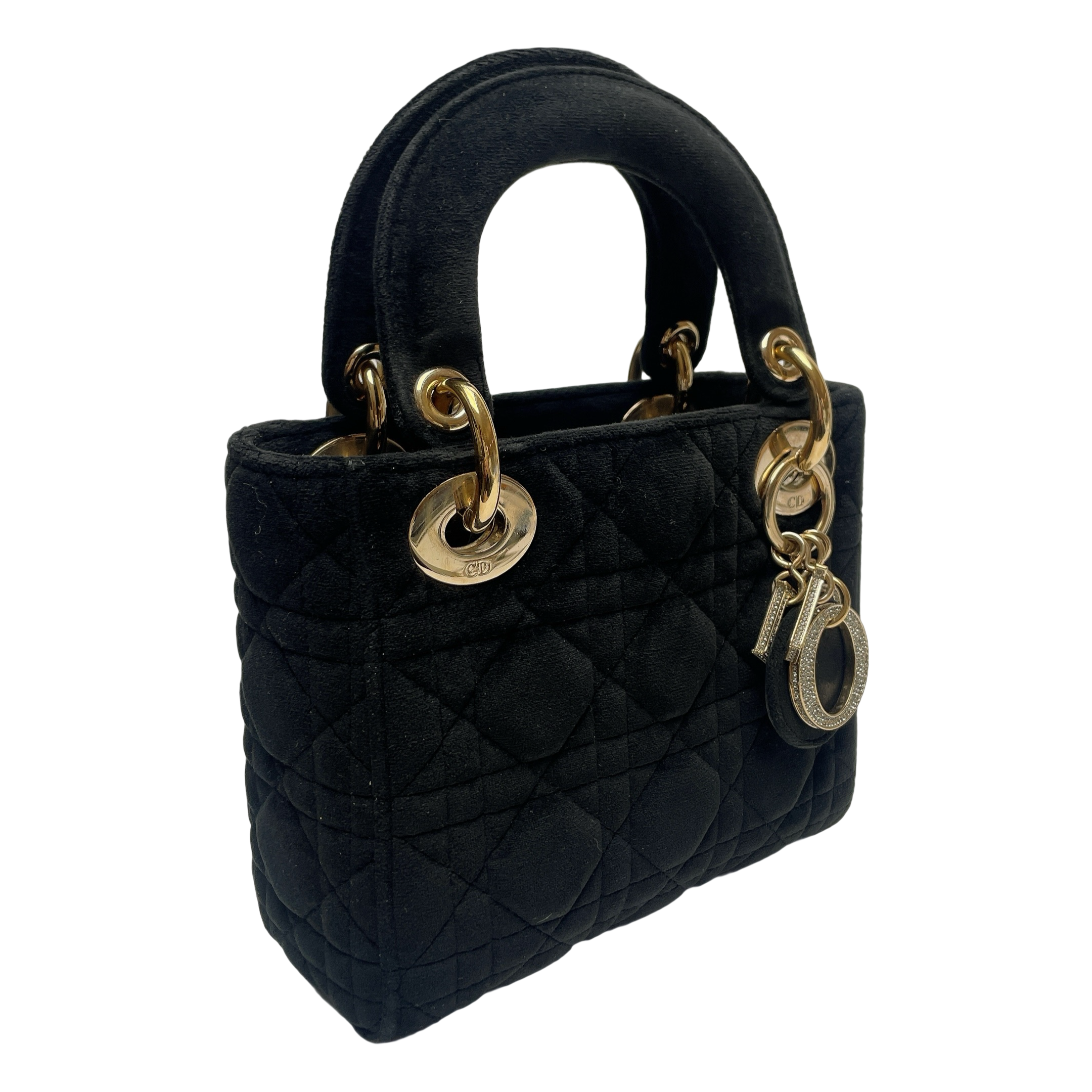 LADY DIOR MINI VELVET