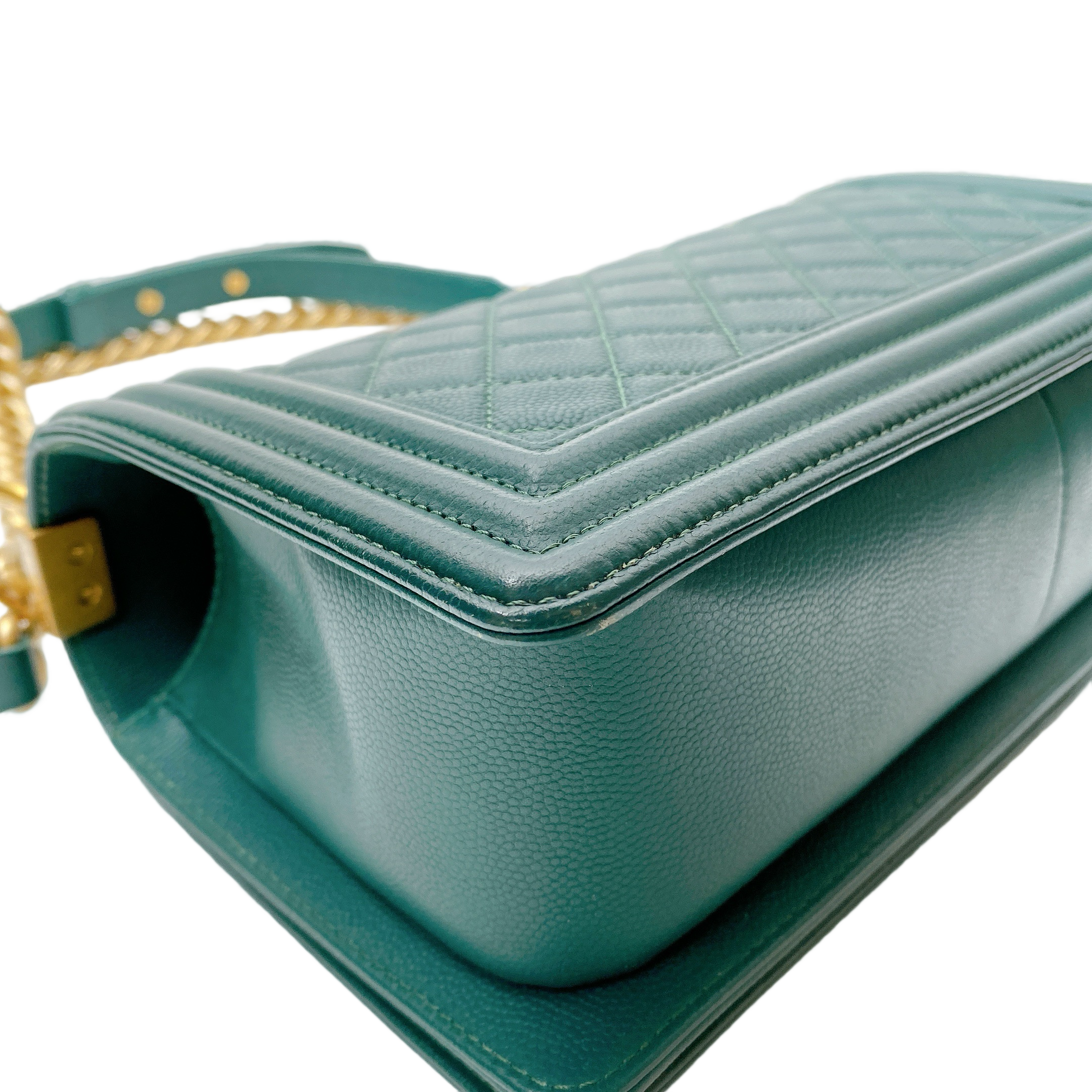 CHANEL LEBOY MEDIUM IN GREEN
