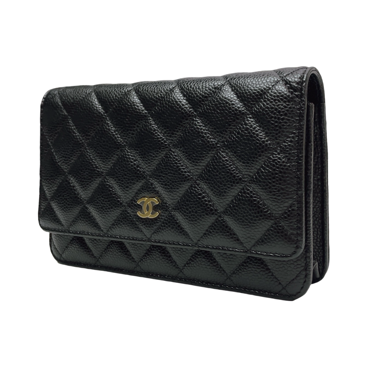 CHANEL WALLET ON CHAIN IN GHW