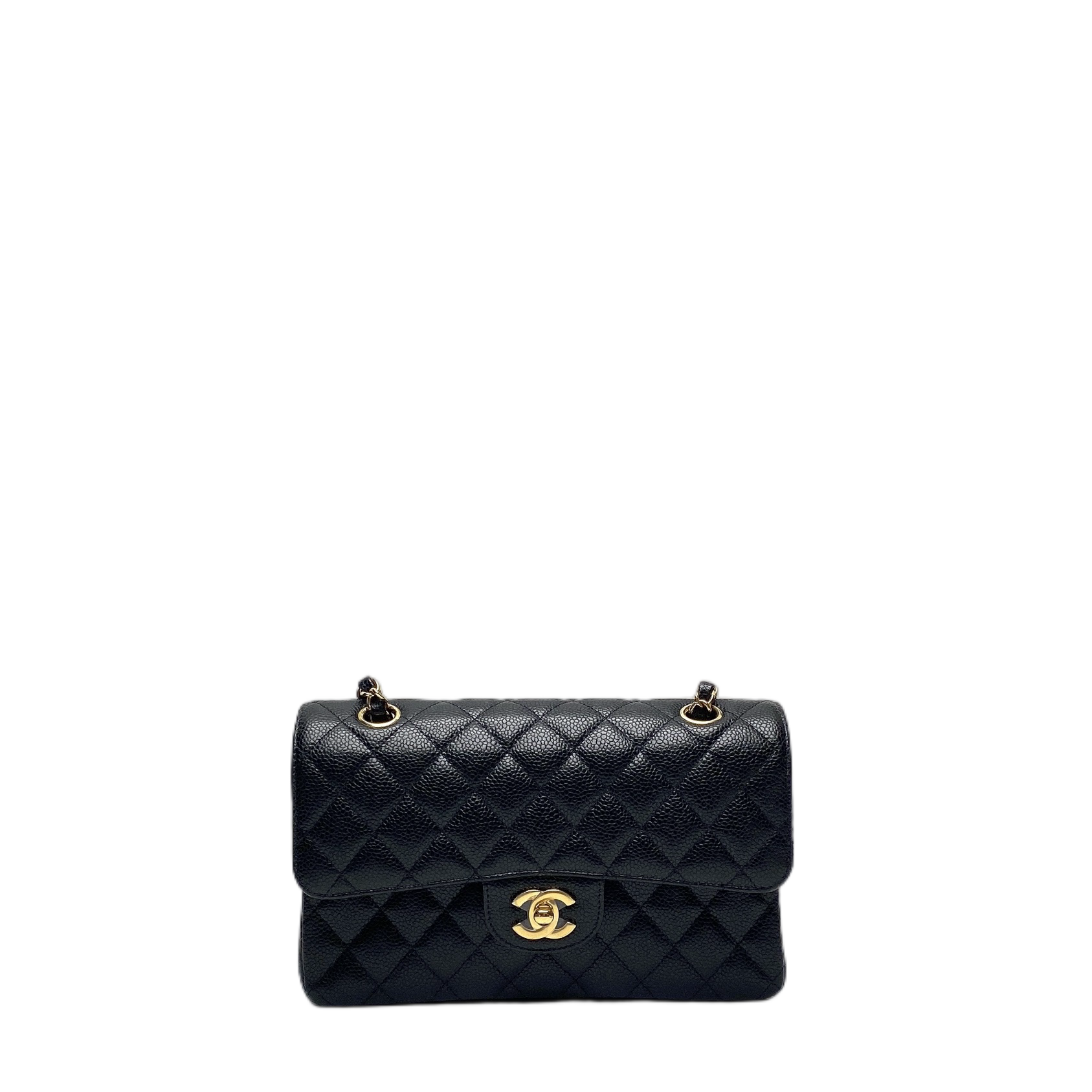 CHANEL CF SMALL IN GHW